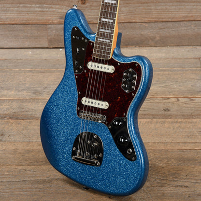 Squier Classic Vibe '70s Jaguar Blue Sparkle Electric Guitars / Solid Body