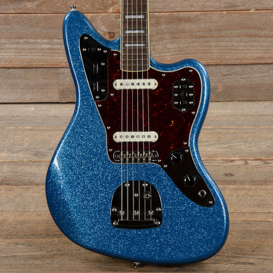 Squier Classic Vibe '70s Jaguar Blue Sparkle Electric Guitars / Solid Body
