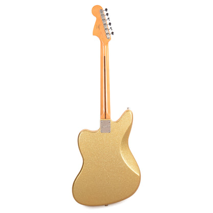 Squier Classic Vibe '70s Jaguar Gold Sparkle Electric Guitars / Solid Body
