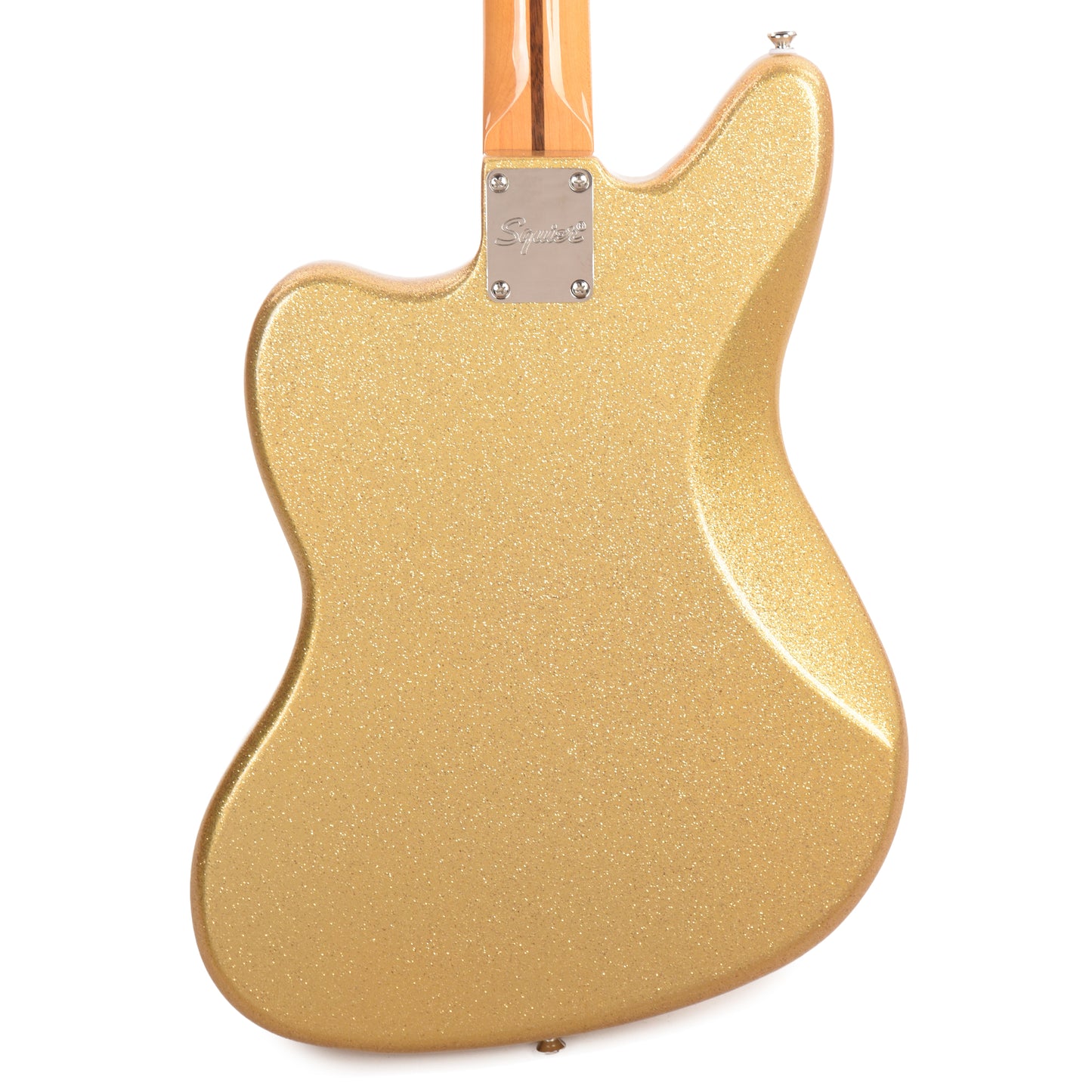 Squier Classic Vibe '70s Jaguar Gold Sparkle Electric Guitars / Solid Body