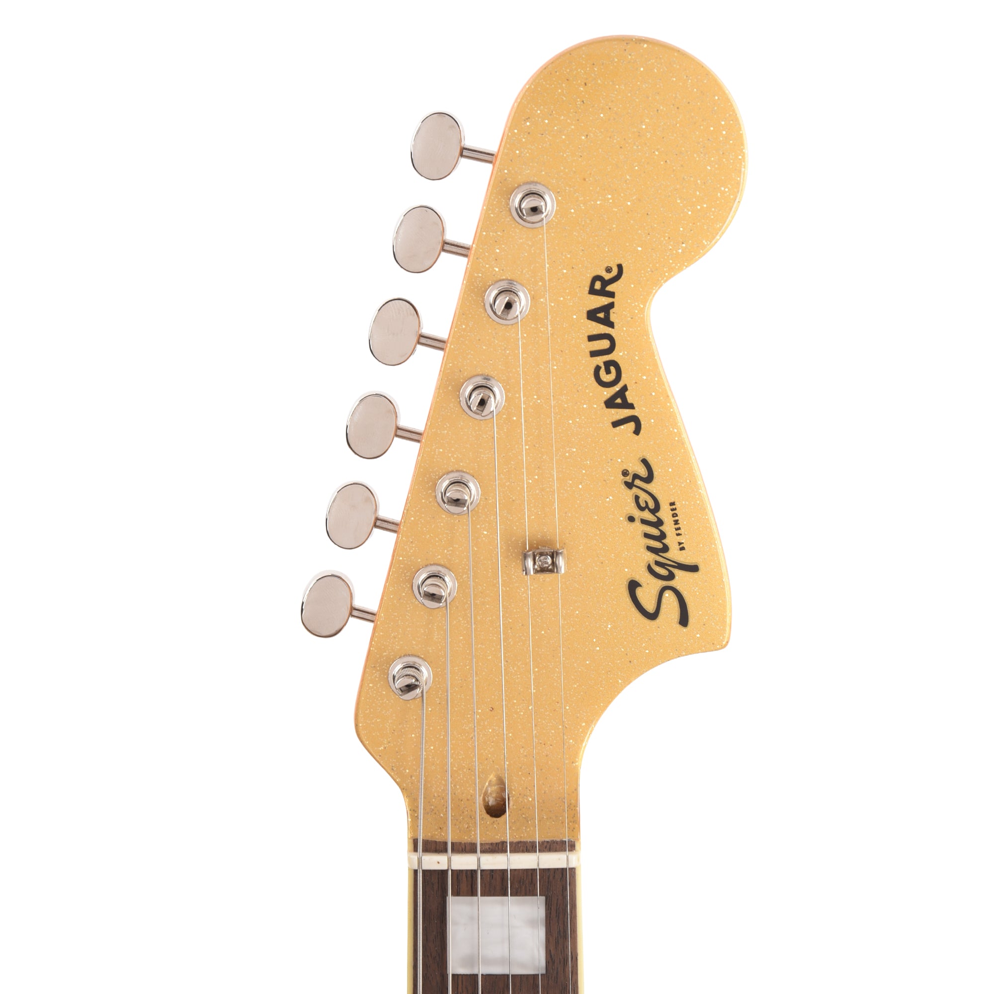 Squier Classic Vibe '70s Jaguar Gold Sparkle Electric Guitars / Solid Body