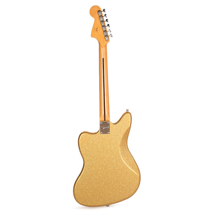 Squier Classic Vibe '70s Jaguar Gold Sparkle Electric Guitars / Solid Body
