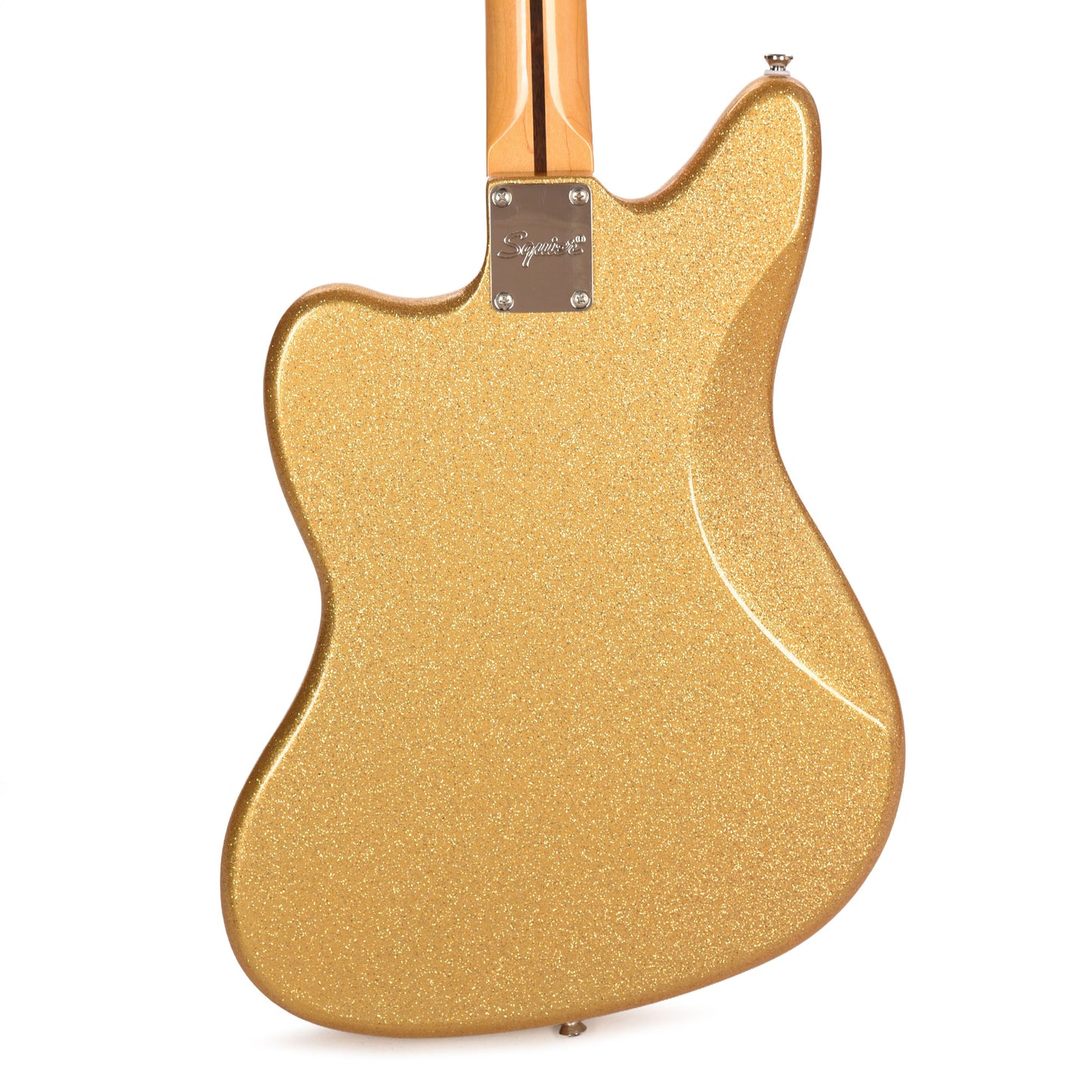 Squier Classic Vibe '70s Jaguar Gold Sparkle Electric Guitars / Solid Body