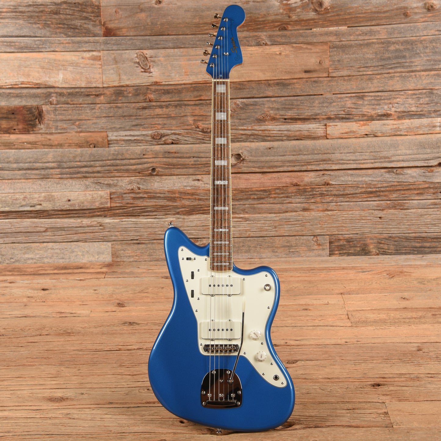 Squier Classic Vibe '70s Jazzmaster Lake Placid Blue w/Matching Headcap Electric Guitars / Solid Body