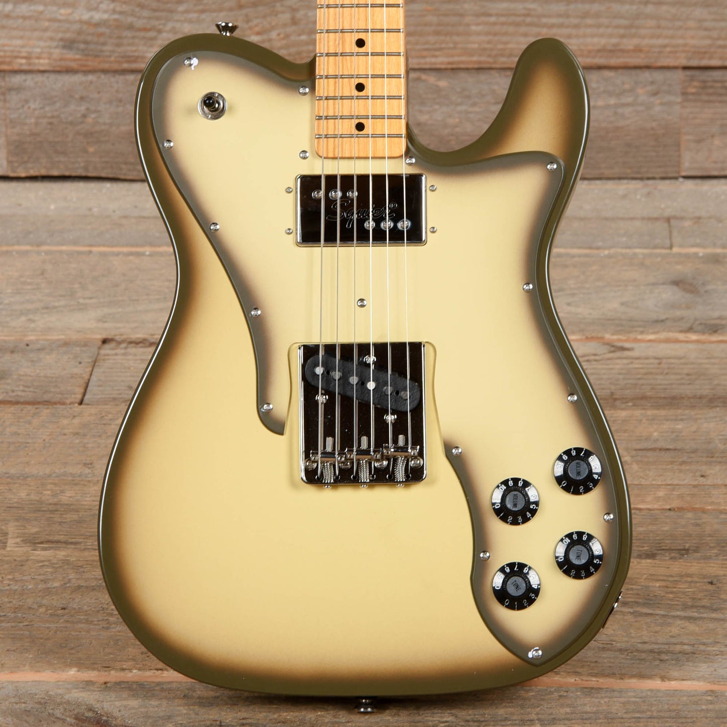 Squier Classic Vibe '70s Telecaster Custom Antigua Electric Guitars / Solid Body