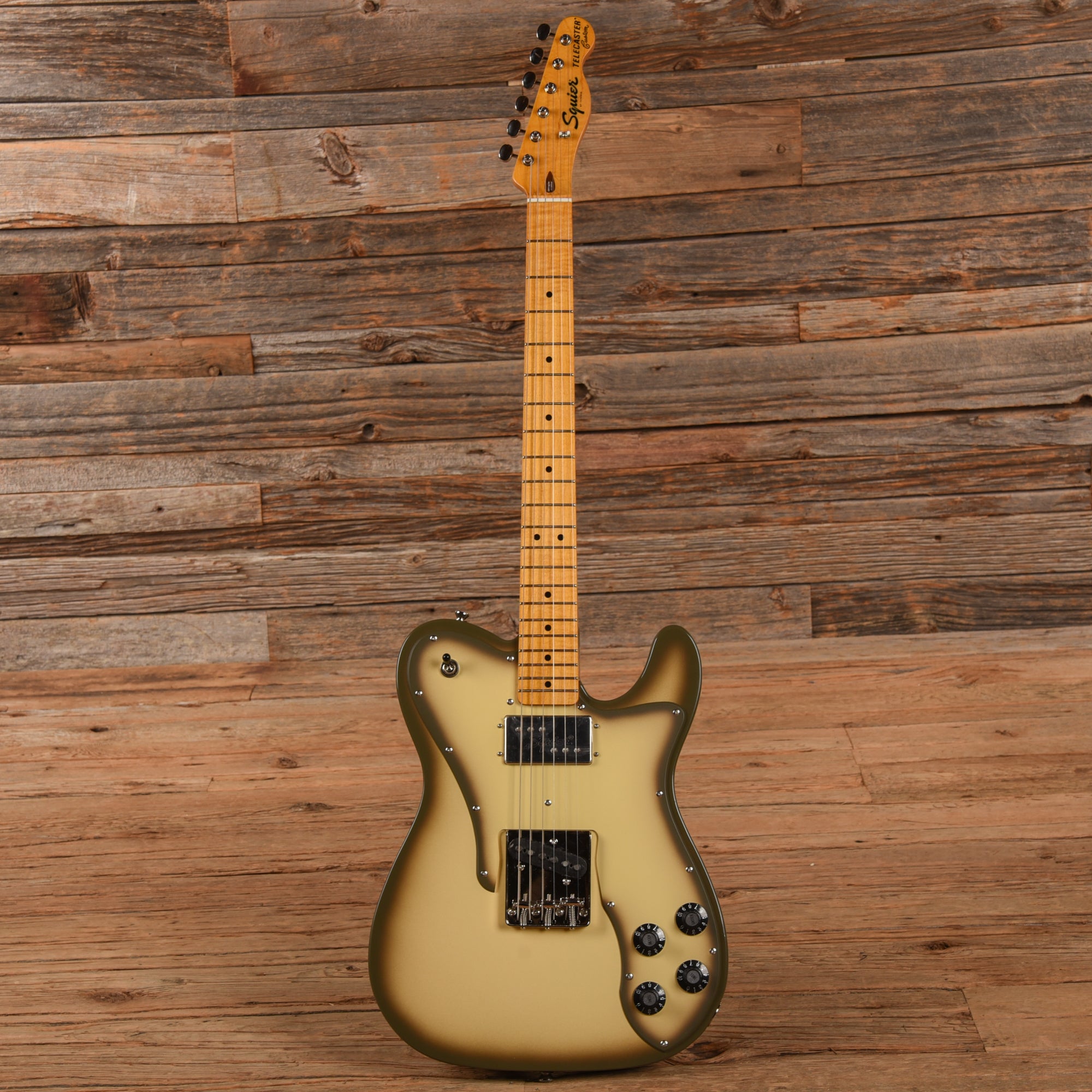 Squier Classic Vibe '70s Telecaster Custom Antigua Electric Guitars / Solid Body