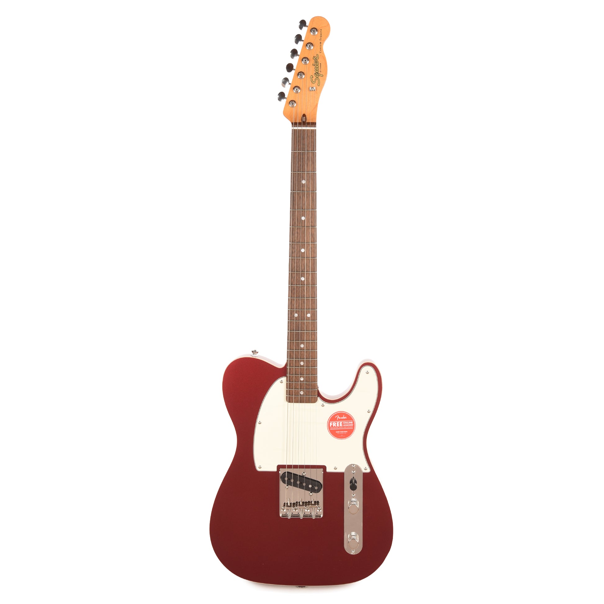 Squier Classic Vibe Custom Esquire Candy Apple Red Electric Guitars / Solid Body
