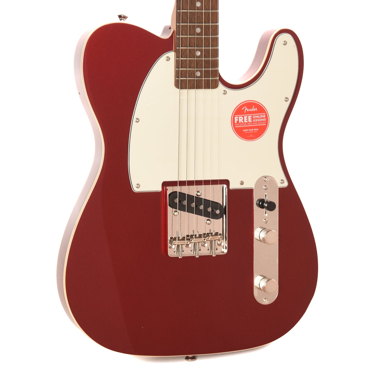 Squier Classic Vibe Custom Esquire Candy Apple Red Electric Guitars / Solid Body
