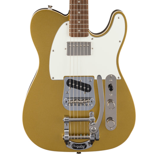Squier Classic Vibe Custom Telecaster SH Aztec Gold w/Bigsby Electric Guitars / Solid Body