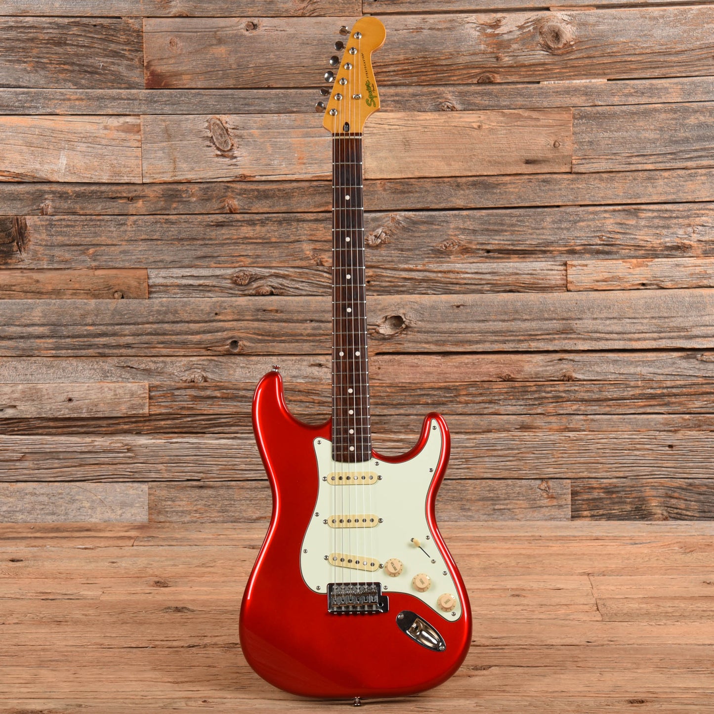 Squier Classic Vibe Stratocaster 60's Candy Apple Red 2009 Electric Guitars / Solid Body