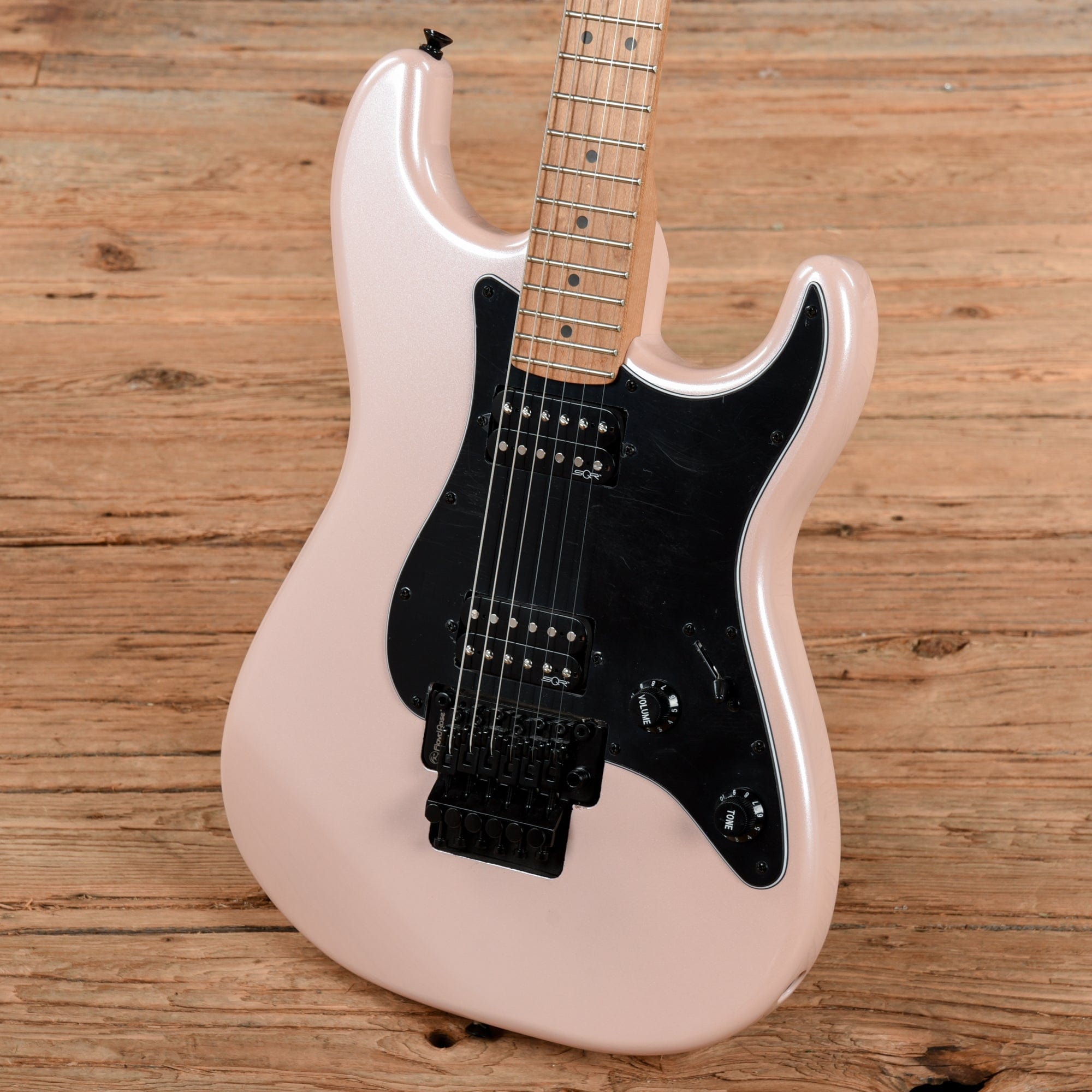 Squier Contemporary Stratocaster HH FR Roasted Shell Pink Pearl ...
