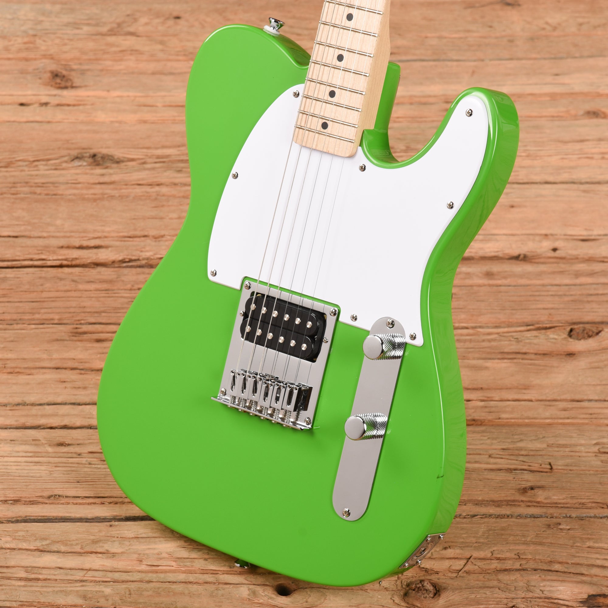 Squier Esquire H Green 2023 Electric Guitars / Solid Body