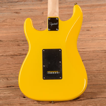 Squier FSR Affinity Stratocaster HSS Graffiti Yellow Electric Guitars / Solid Body