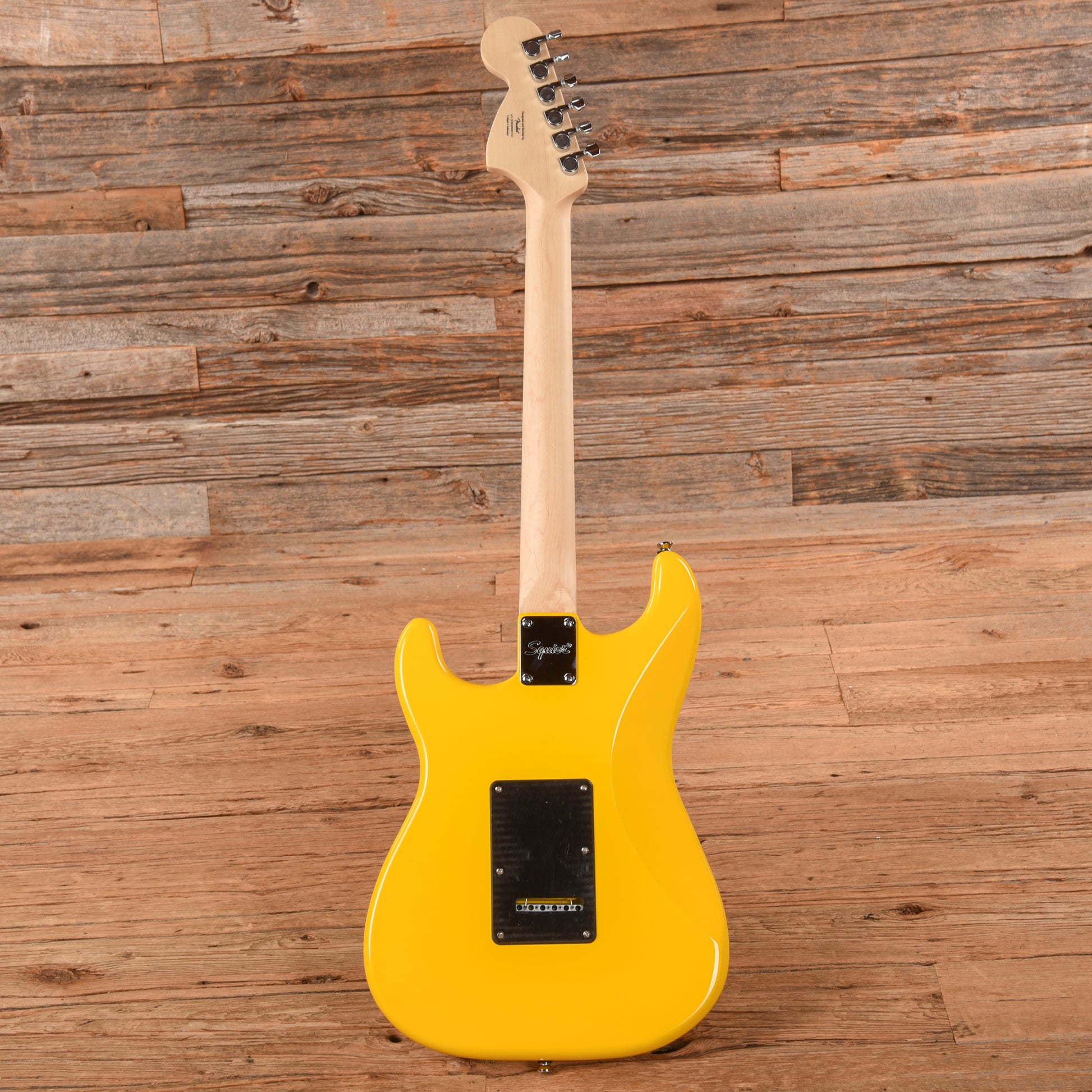 Squier FSR Affinity Stratocaster HSS Graffiti Yellow Electric Guitars / Solid Body