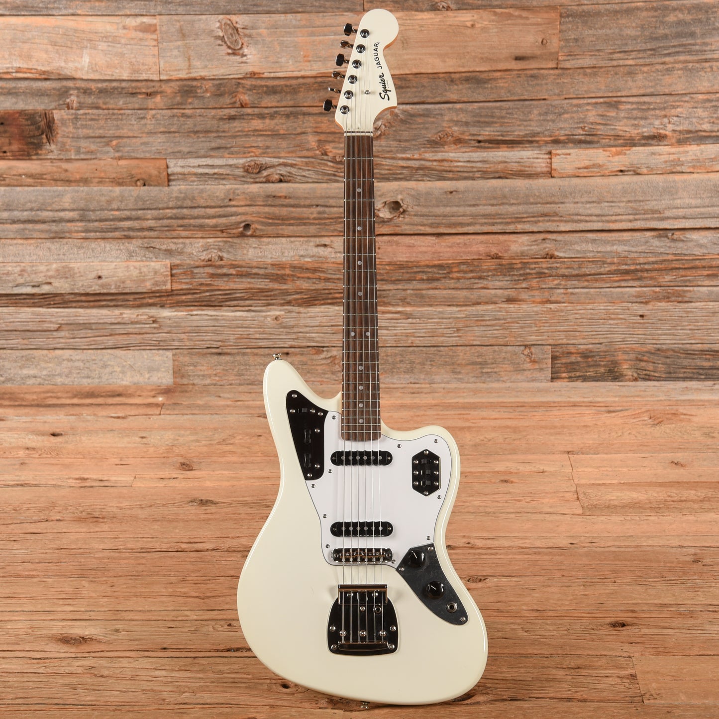 Squier FSR Classic Vibe '60s Jaguar Olympic White 2024 Electric Guitars / Solid Body