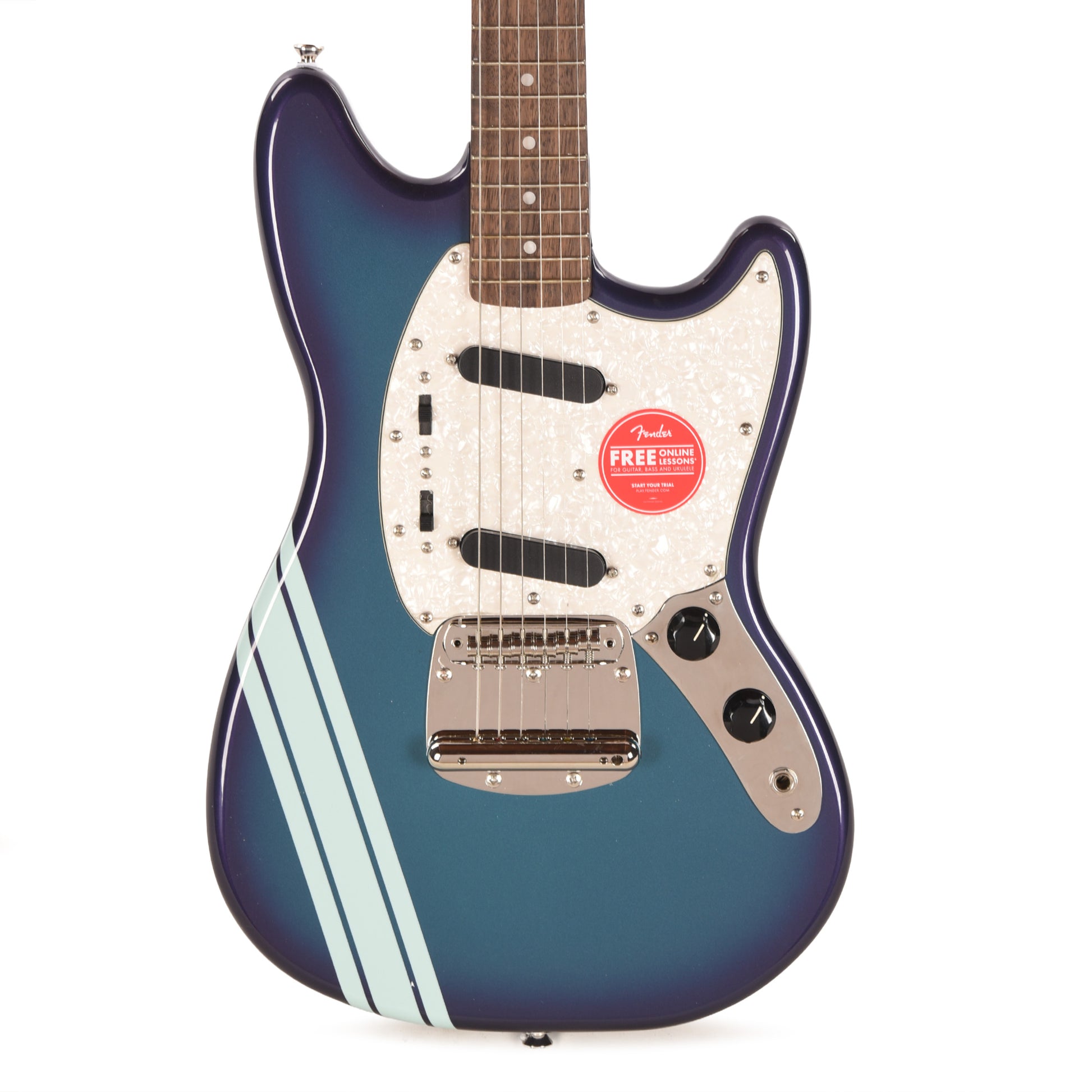 Squier FSR Classic Vibe '60s Mustang Competition Burgundy Electric Guitars / Solid Body