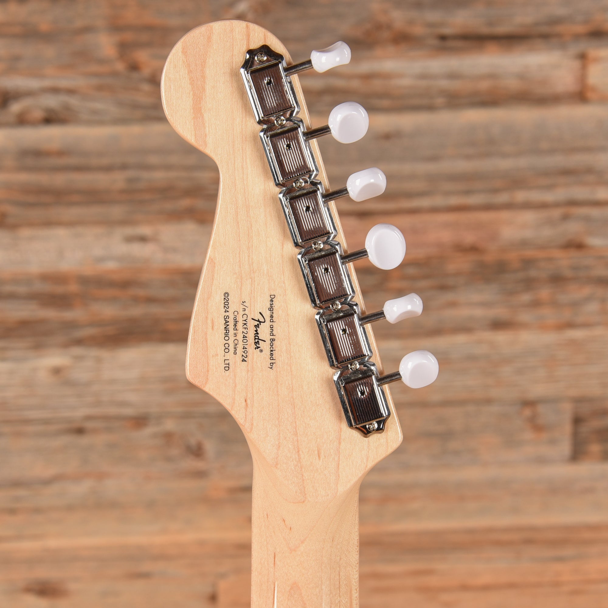 Squier Hello Kitty Stratocaster Pink 2024 Electric Guitars / Solid Body