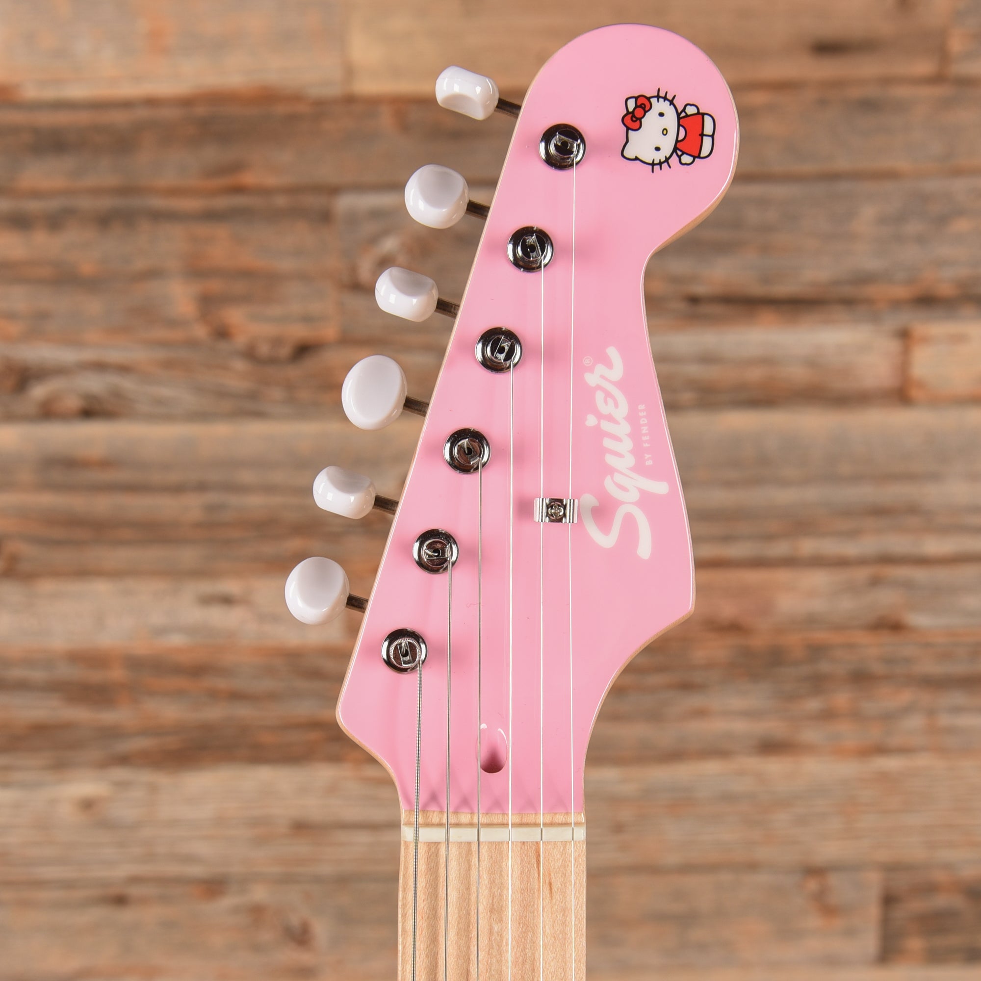 Squier Hello Kitty Stratocaster Pink 2024 Electric Guitars / Solid Body