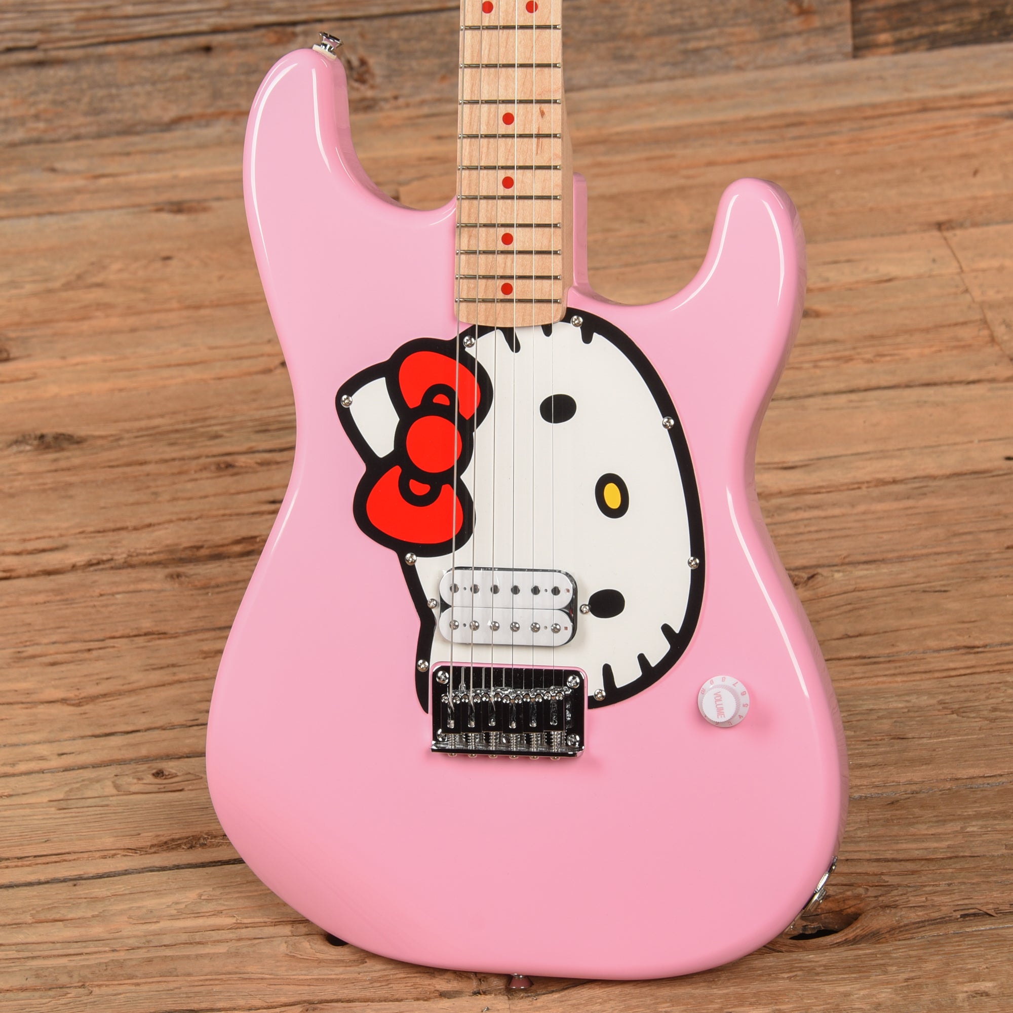 Squier Hello Kitty Stratocaster Pink 2024 Electric Guitars / Solid Body