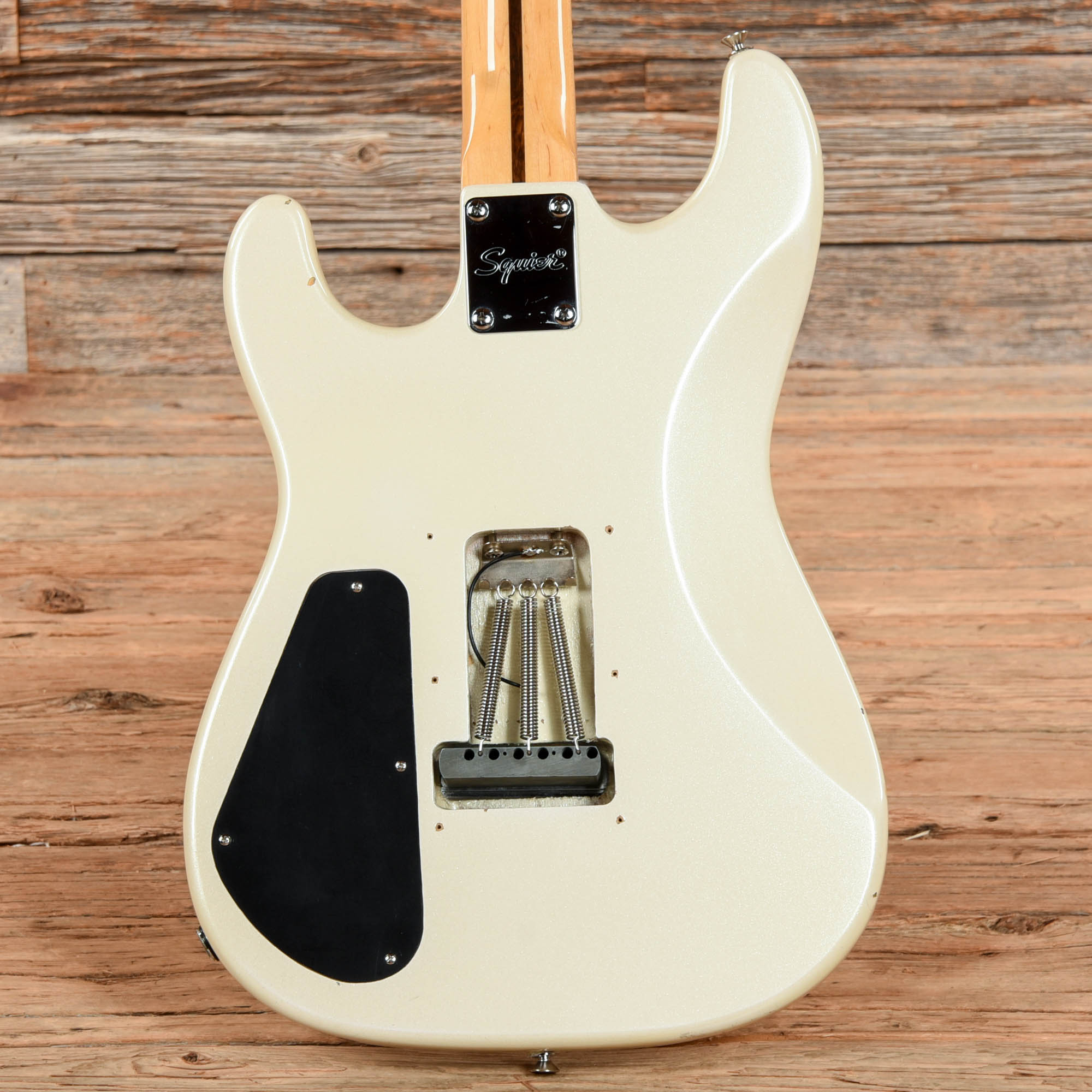 Squier II Contemporary Stratocaster HSS Pearl White 1980s Electric Guitars / Solid Body