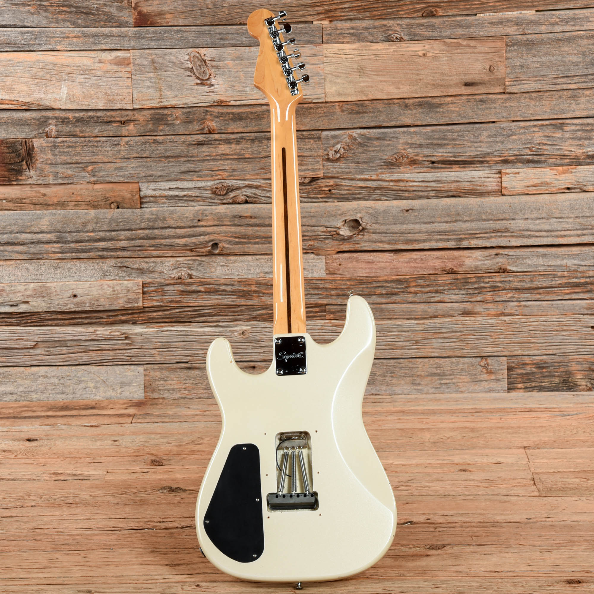 Squier II Contemporary Stratocaster HSS Pearl White 1980s Electric Guitars / Solid Body