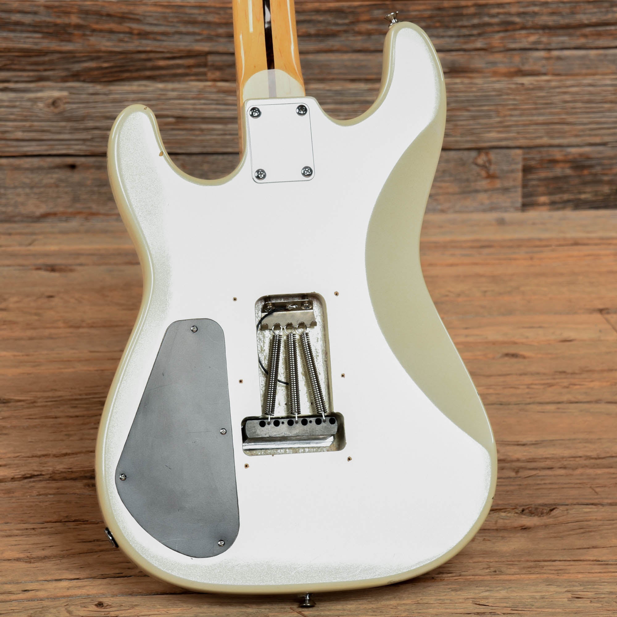 Squier II Contemporary Stratocaster HSS Pearl White 1980s Electric Guitars / Solid Body