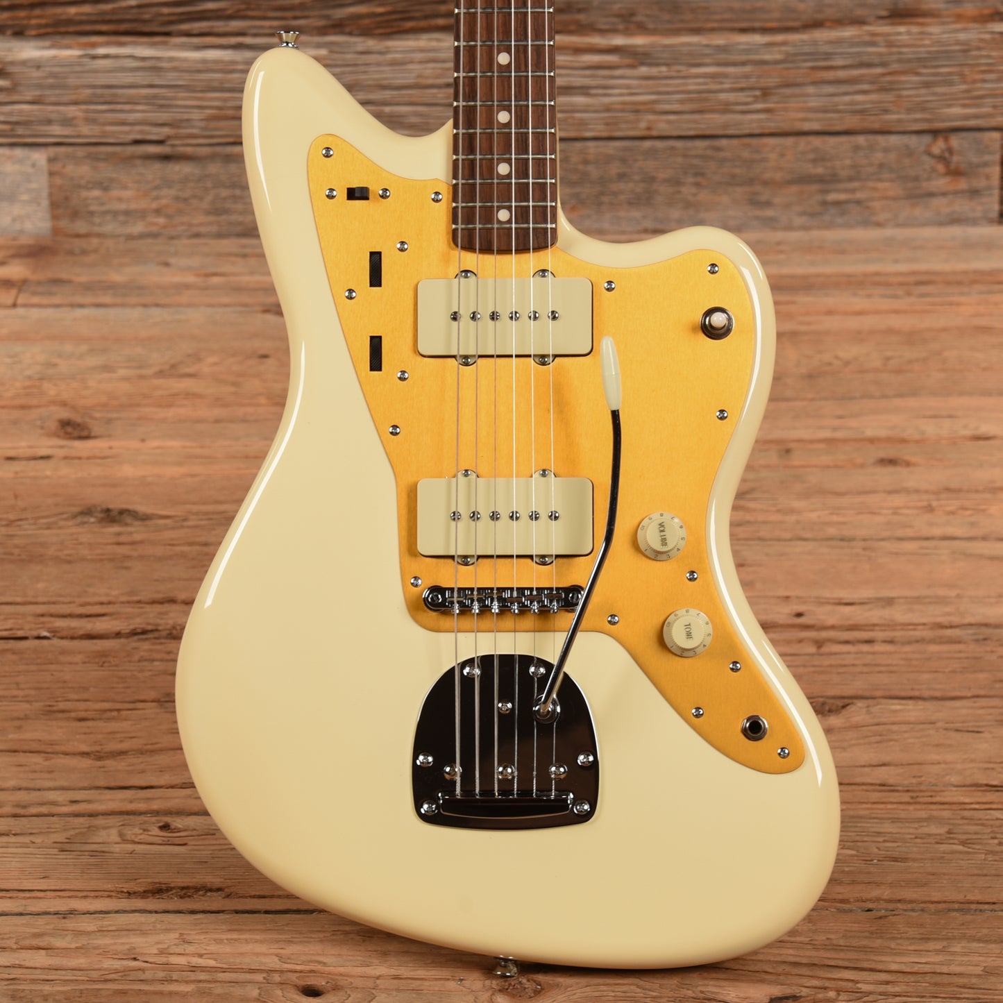 Squier J Mascis Jazzmaster Vintage White 2017 Electric Guitars / Solid Body