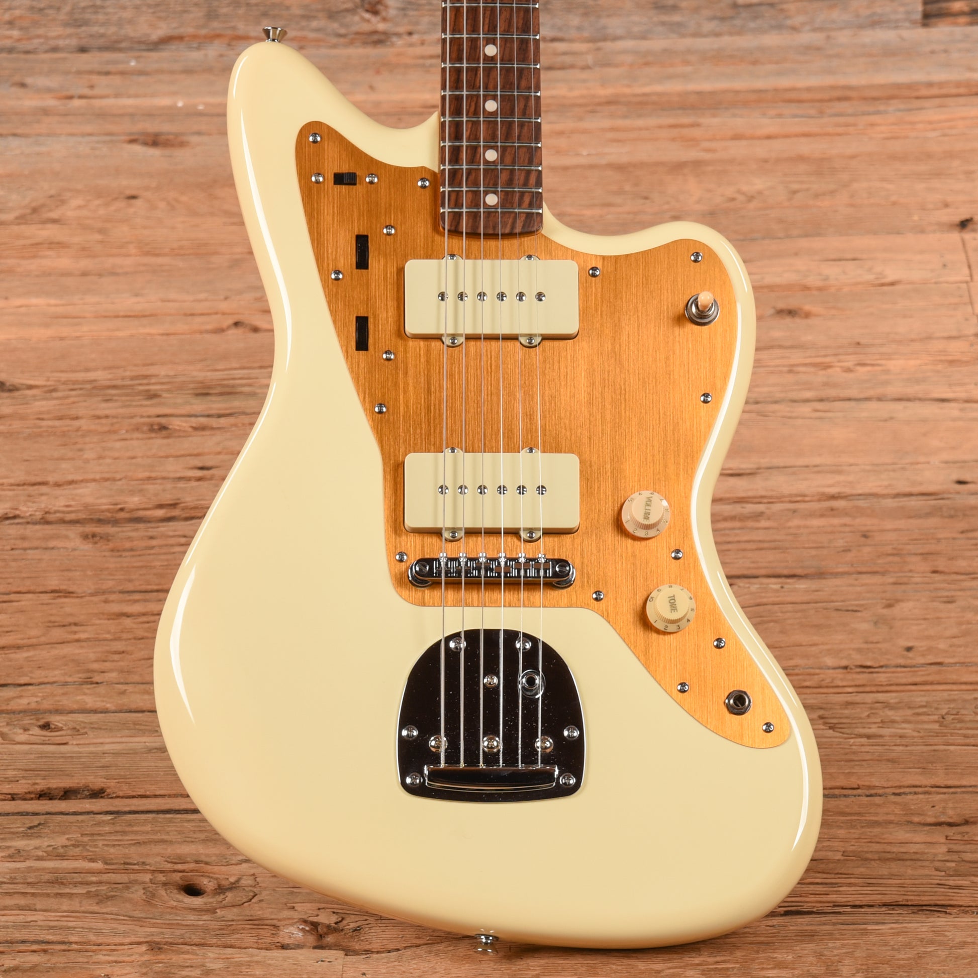 Squier J Mascis Jazzmaster Vintage White 2017 Electric Guitars / Solid Body