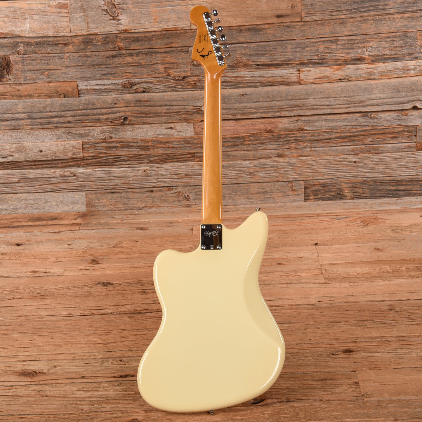 Squier J Mascis Jazzmaster Vintage White 2017 Electric Guitars / Solid Body