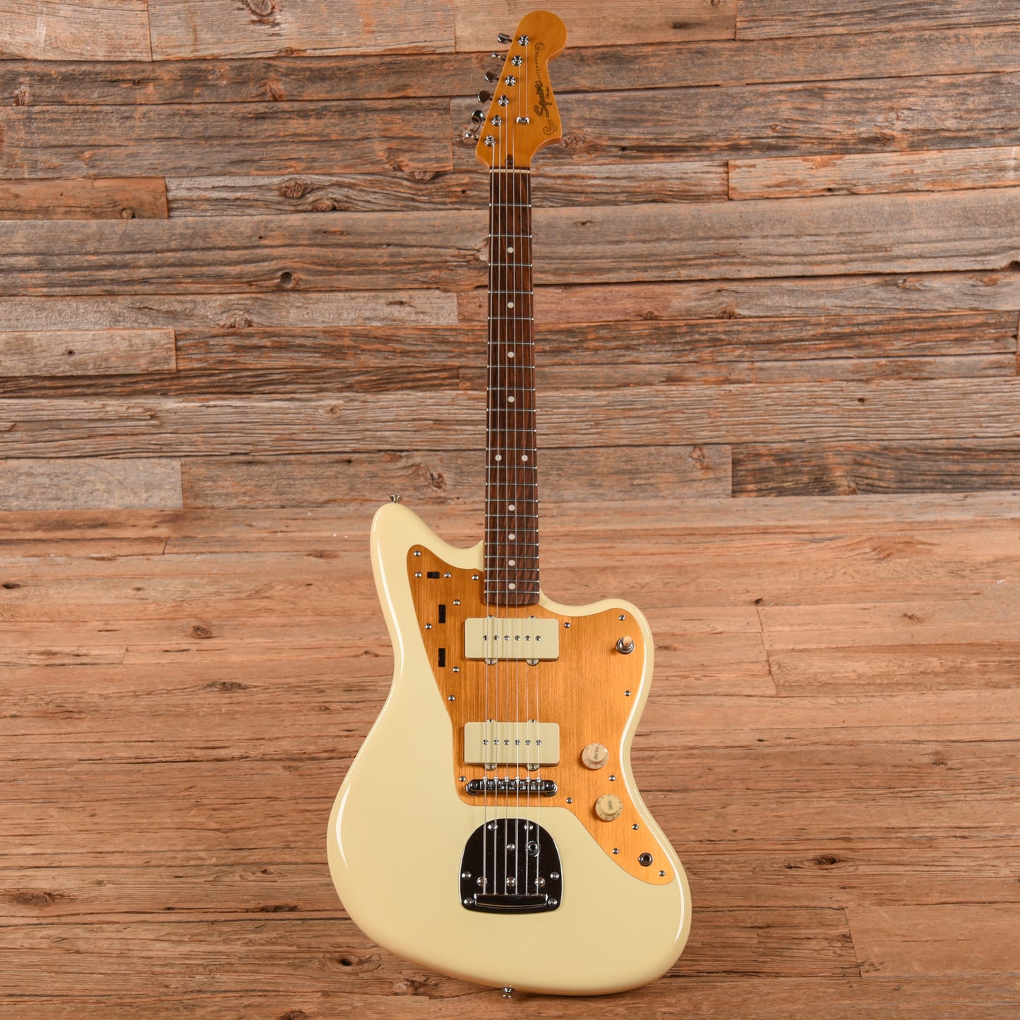 Squier J Mascis Jazzmaster Vintage White 2017 Electric Guitars / Solid Body