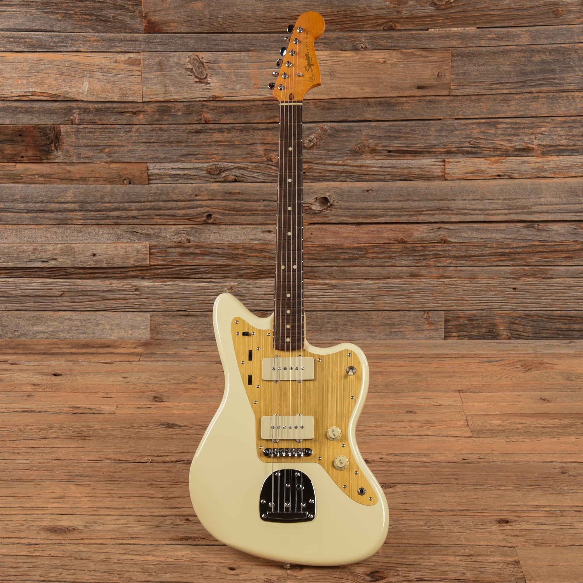Squier J Mascis Jazzmaster Vintage White 2019 Electric Guitars / Solid Body