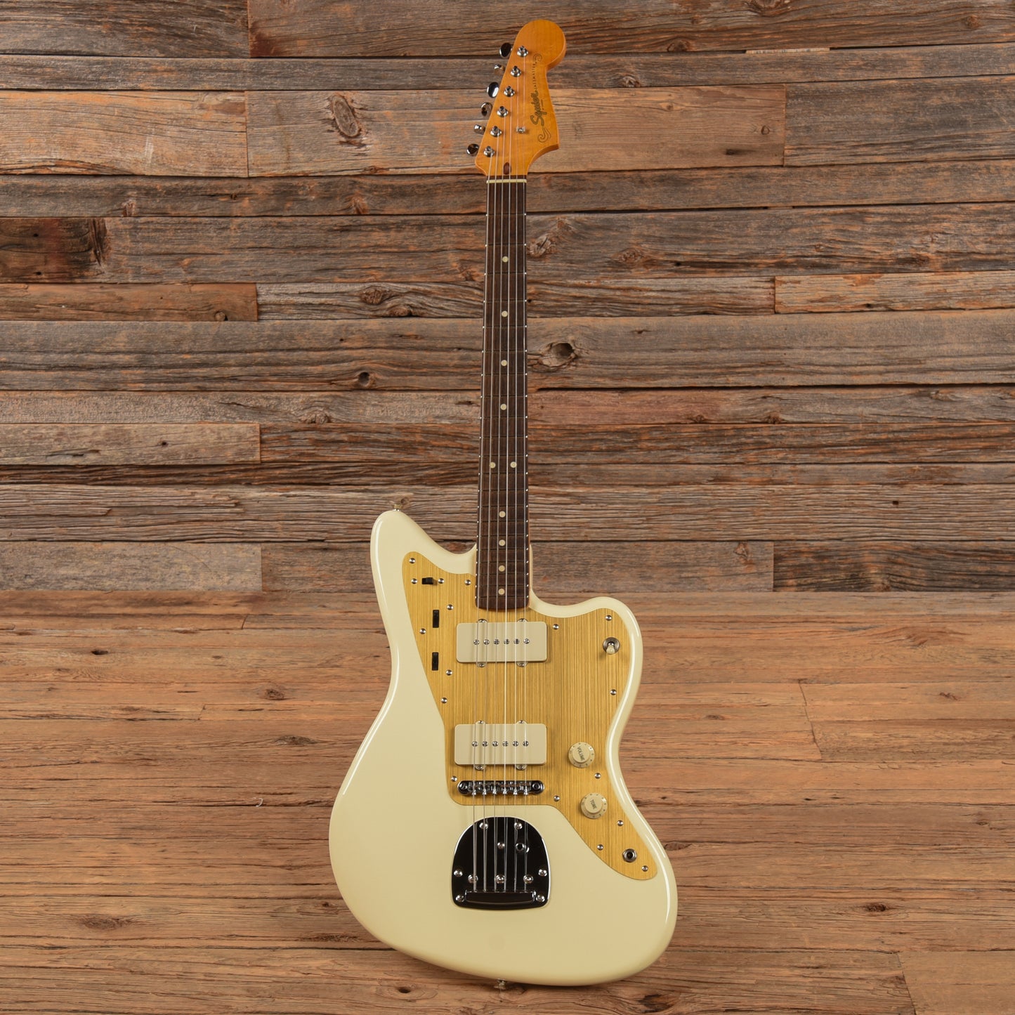 Squier J Mascis Jazzmaster Vintage White 2019 Electric Guitars / Solid Body