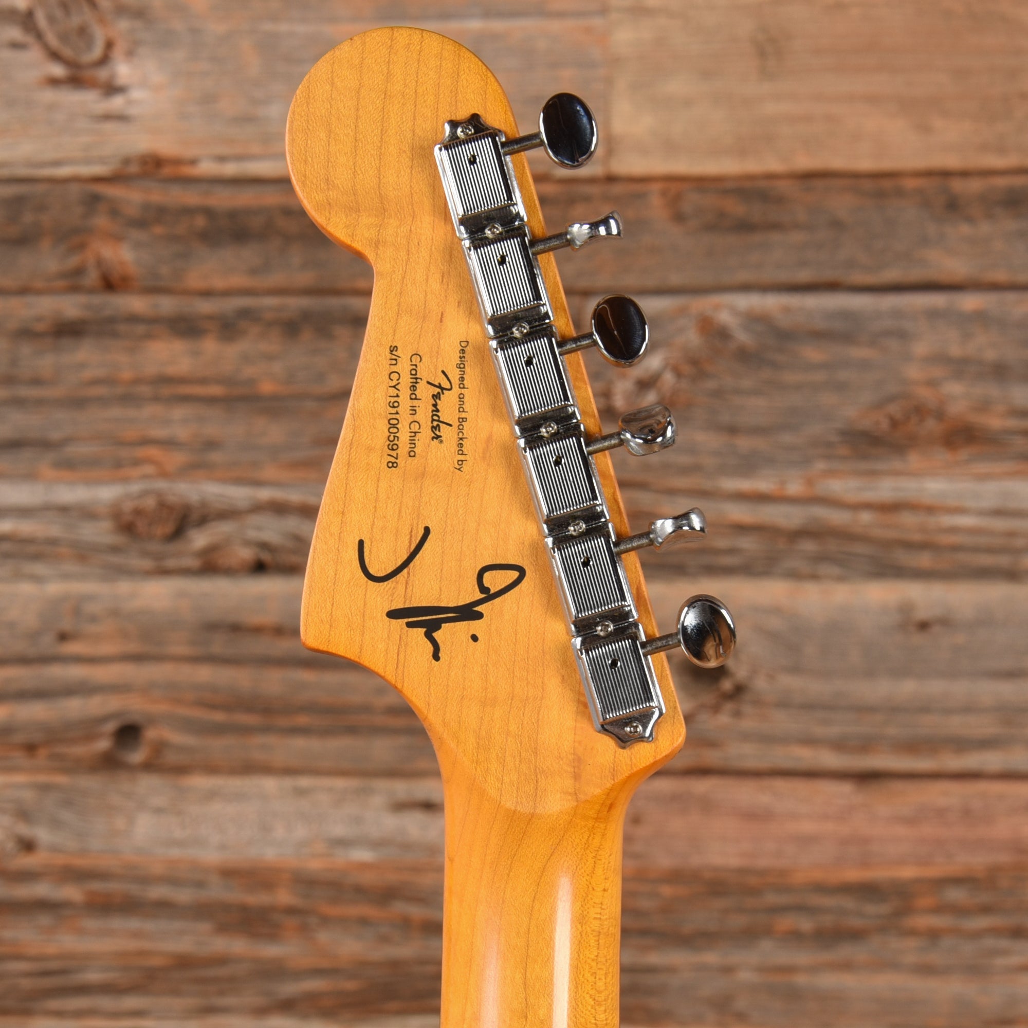Squier J Mascis Jazzmaster Vintage White 2019 Electric Guitars / Solid Body