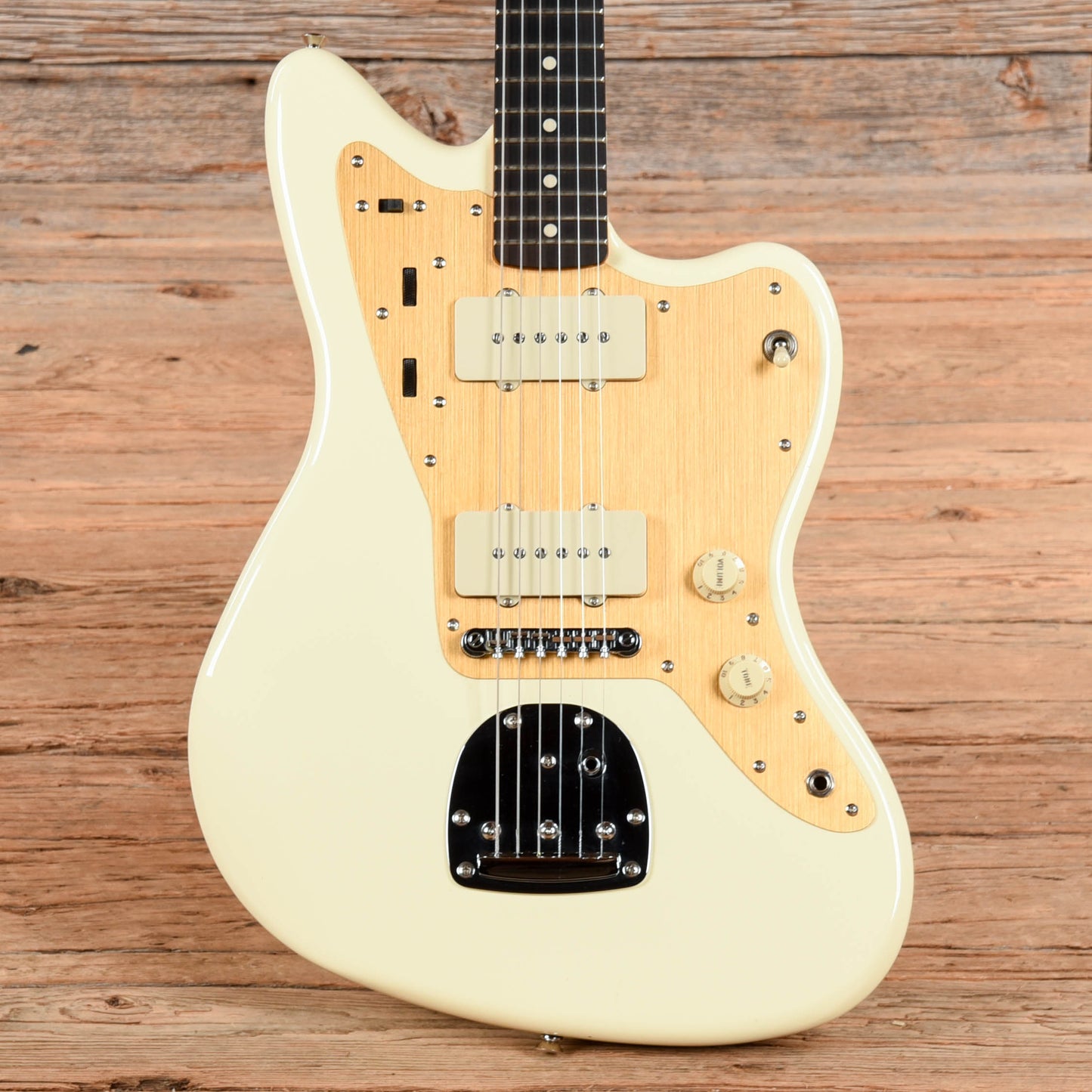 Squier J Mascis Jazzmaster Vintage White 2021 Electric Guitars / Solid Body