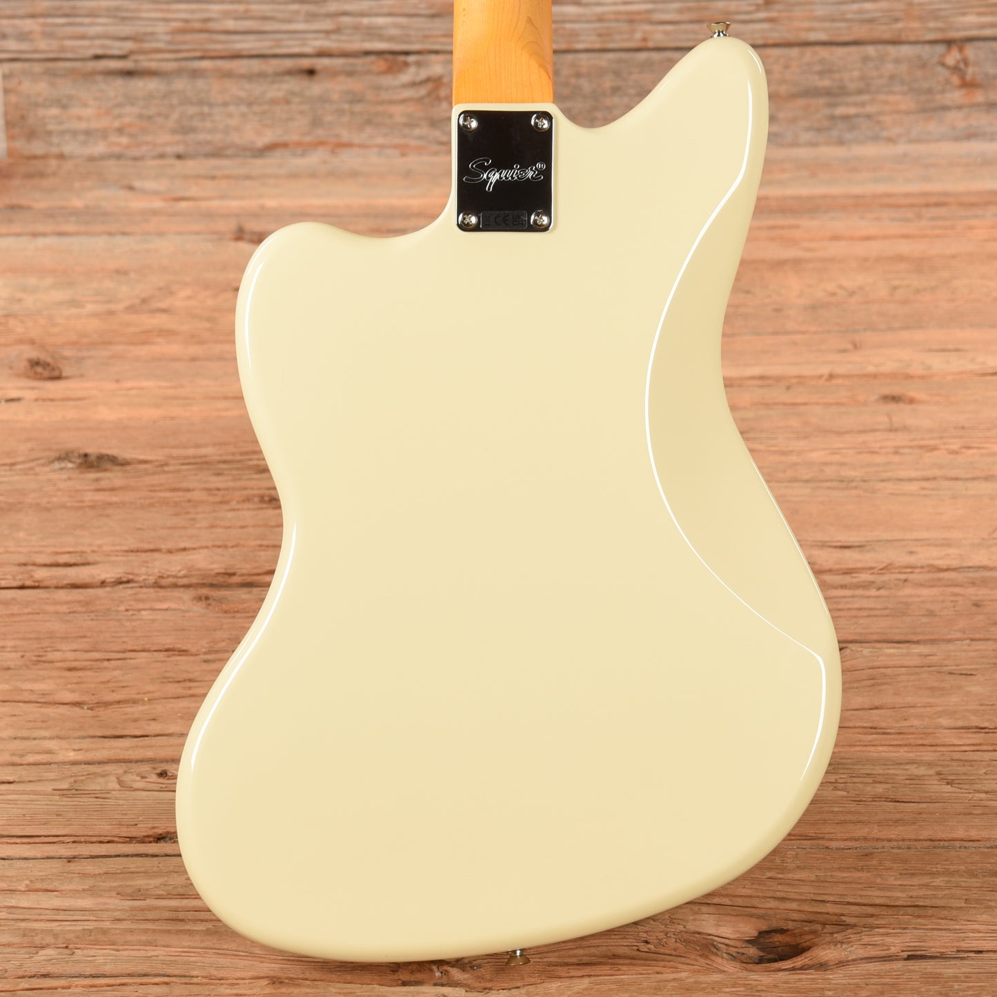 Squier J Mascis Jazzmaster Vintage White Electric Guitars / Solid Body