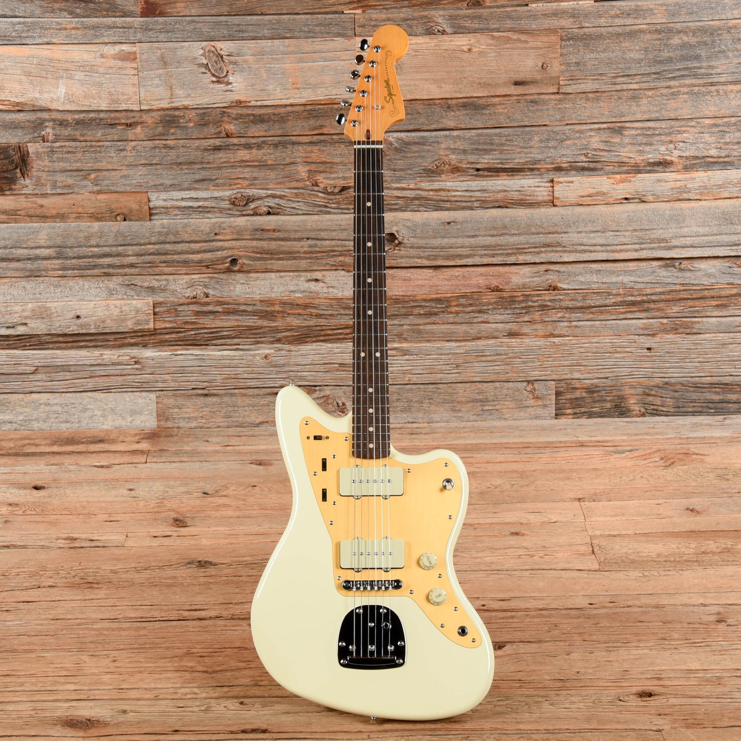 Squier J Mascis Signature Jazzmaster Vintage White 2023 Electric Guitars / Solid Body