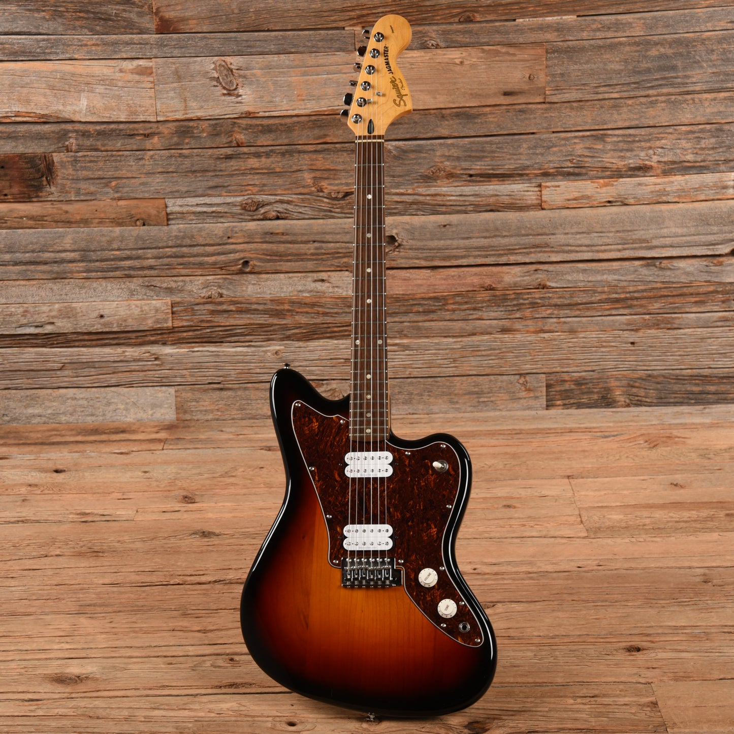 Squier Jagmaster Sunburst 2011 Electric Guitars / Solid Body