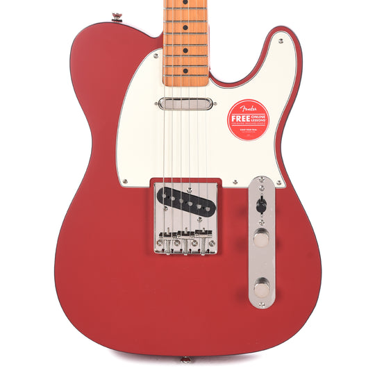 Squier Limited Edition Classic Vibe '60s Custom Telecaster Satin Dakota Red Electric Guitars / Solid Body