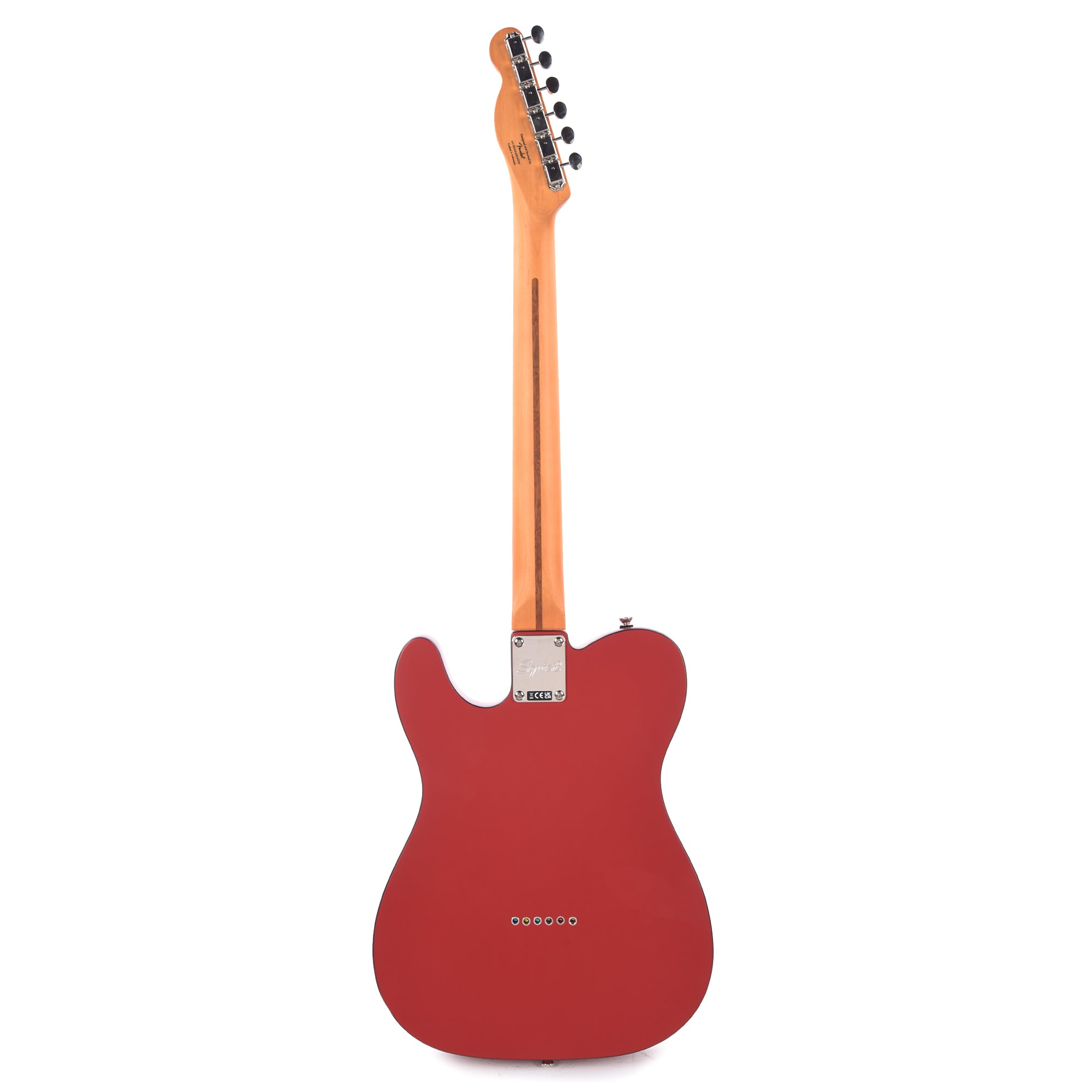 Squier Limited Edition Classic Vibe '60s Custom Telecaster Satin Dakota Red Electric Guitars / Solid Body