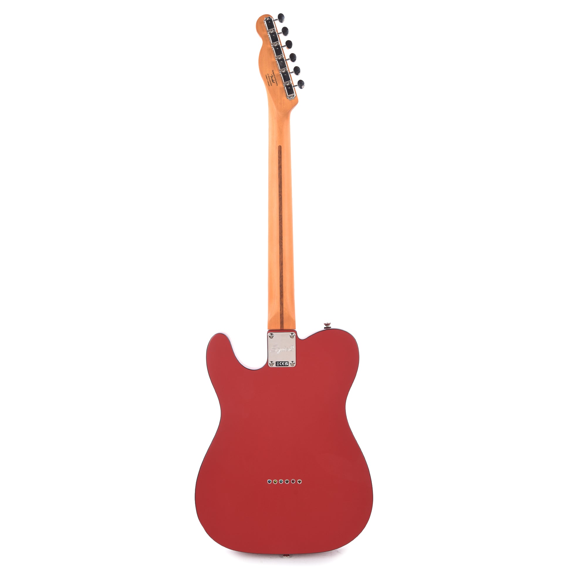 Squier Limited Edition Classic Vibe '60s Custom Telecaster Satin Dakota Red Electric Guitars / Solid Body