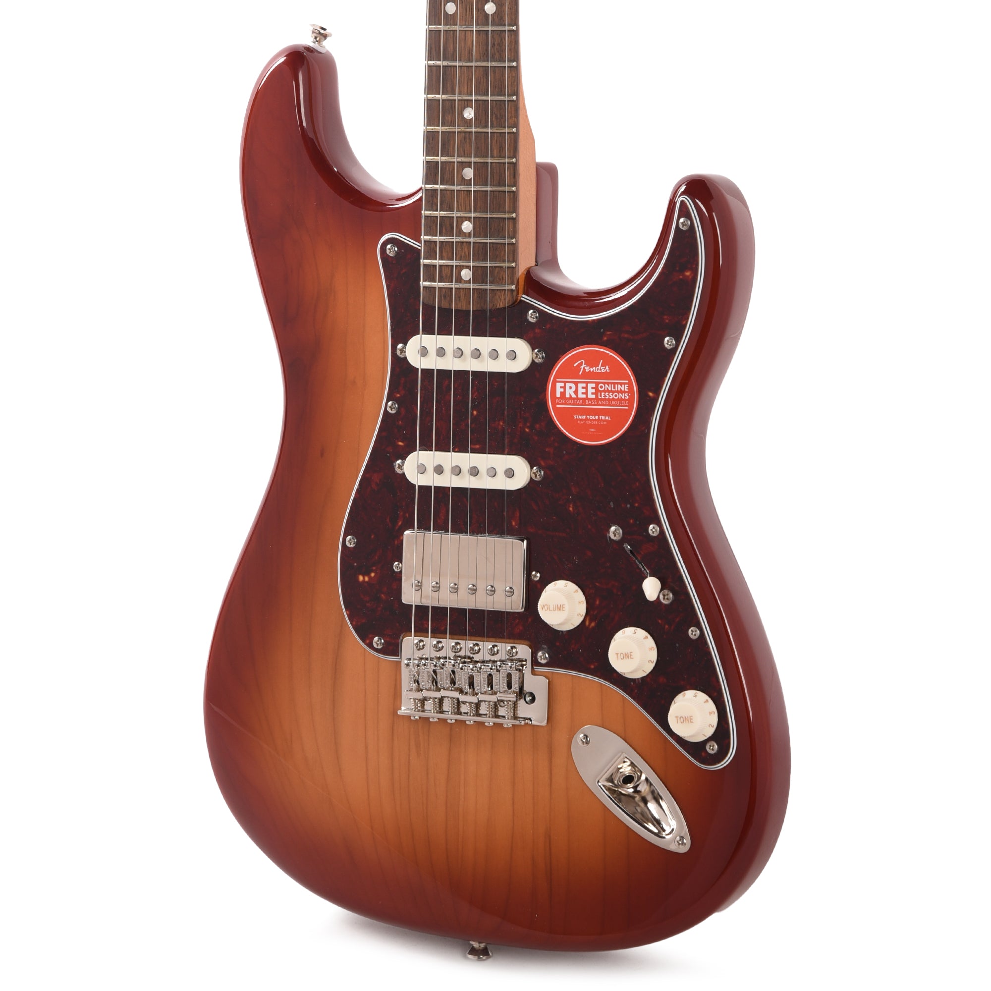 Squier Limited Edition Classic Vibe '60s Stratocaster HSS Sienna Sunburst Electric Guitars / Solid Body