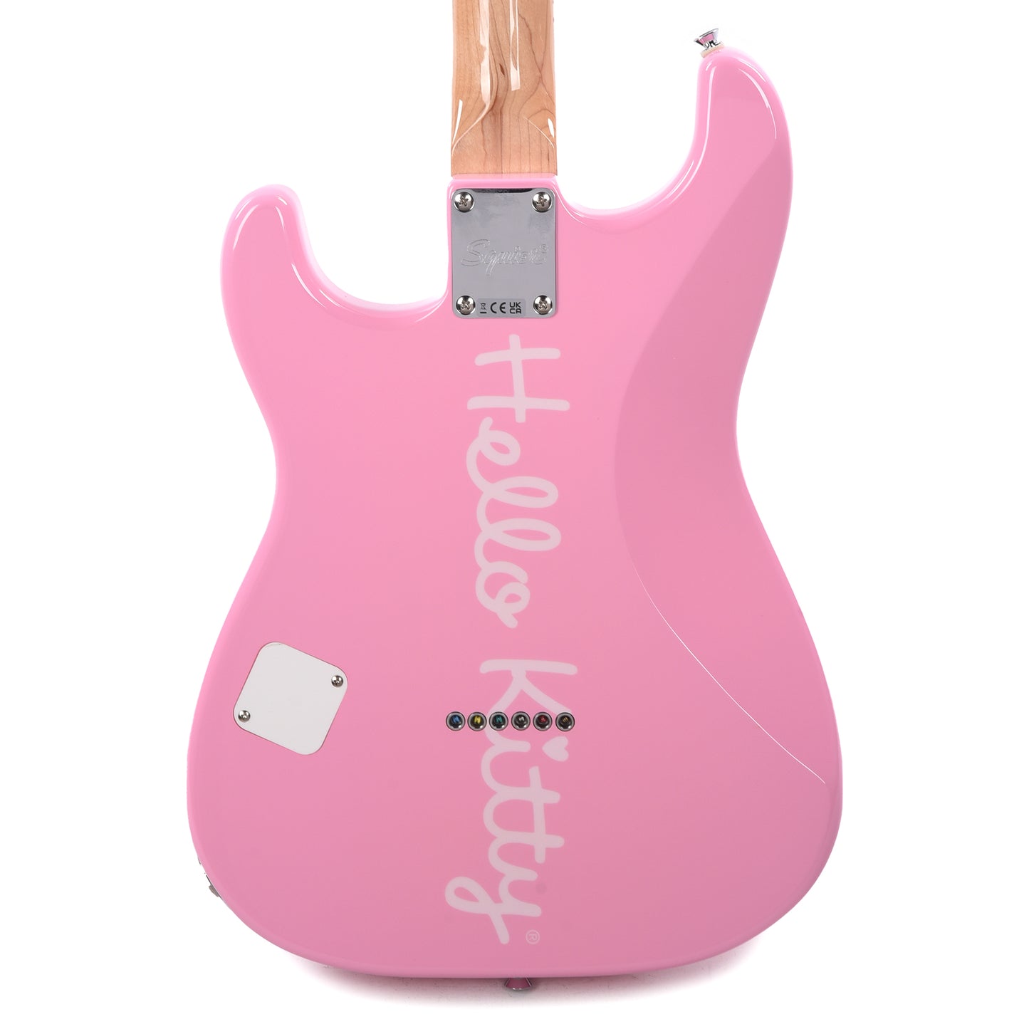 Squier Limited Edition Hello Kitty Stratocaster Pink Electric Guitars / Solid Body