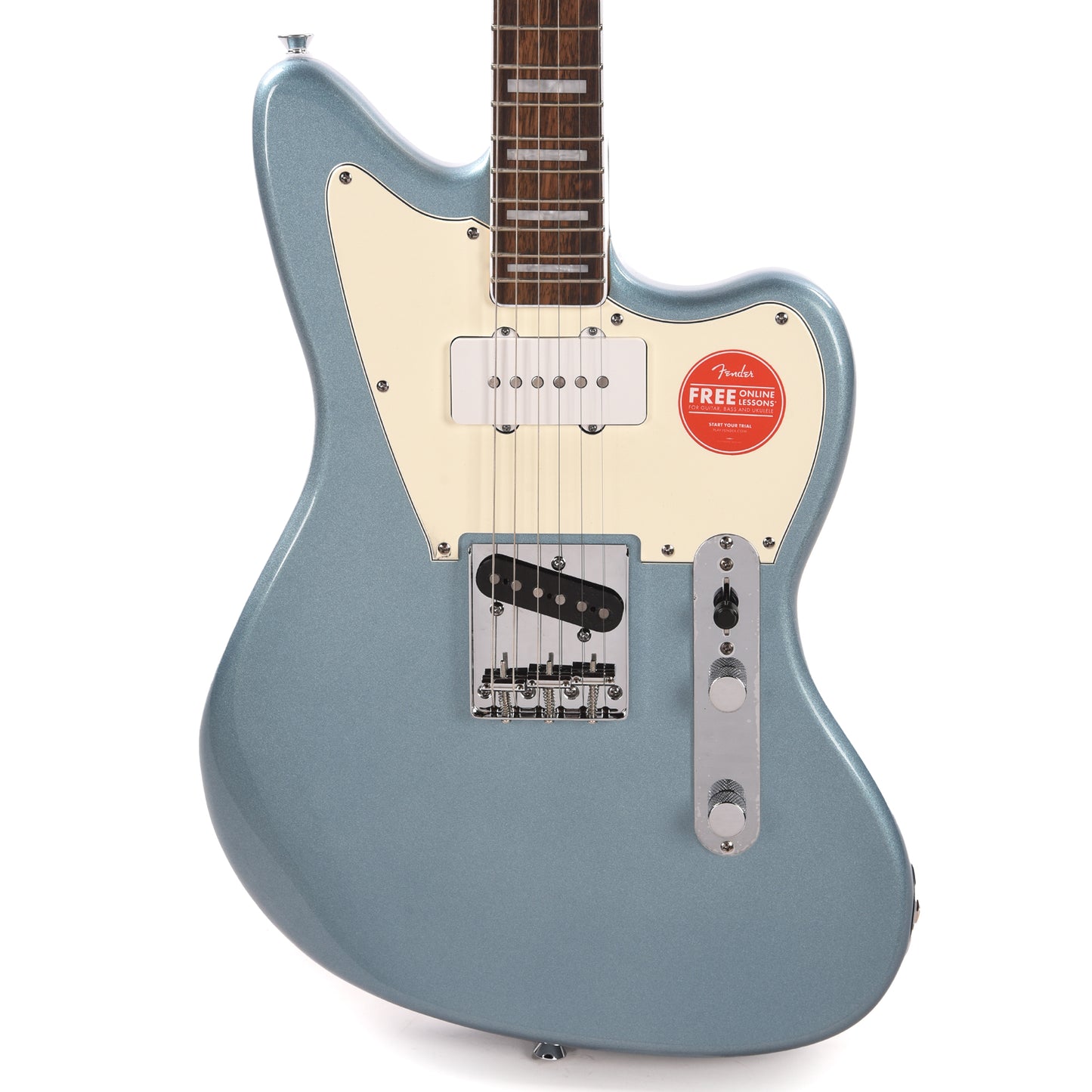 Squier Limited Edition Paranormal Offset Telecaster SJ Ice Blue Metallic Electric Guitars / Solid Body