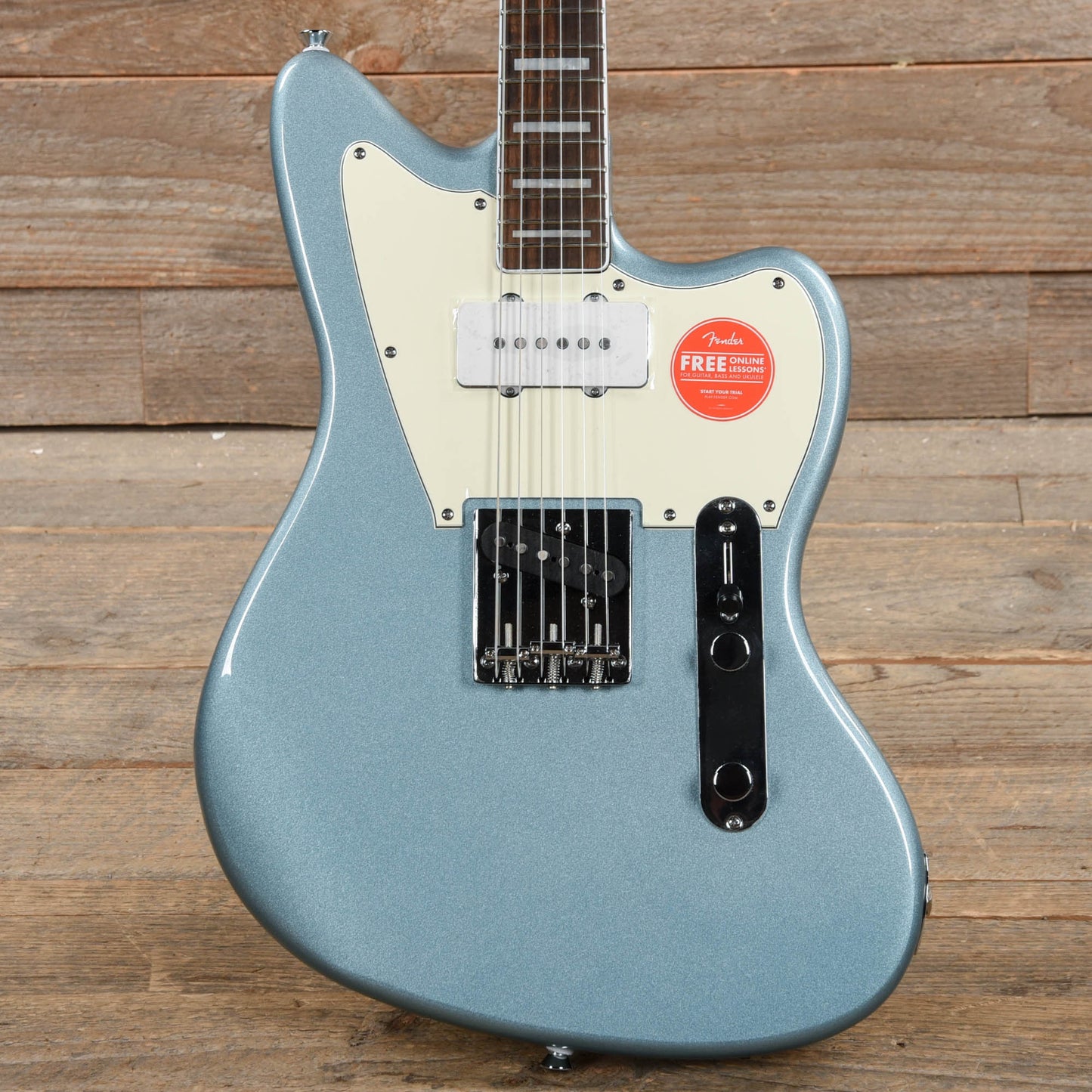 Squier Limited Edition Paranormal Offset Telecaster SJ Ice Blue Metallic Electric Guitars / Solid Body
