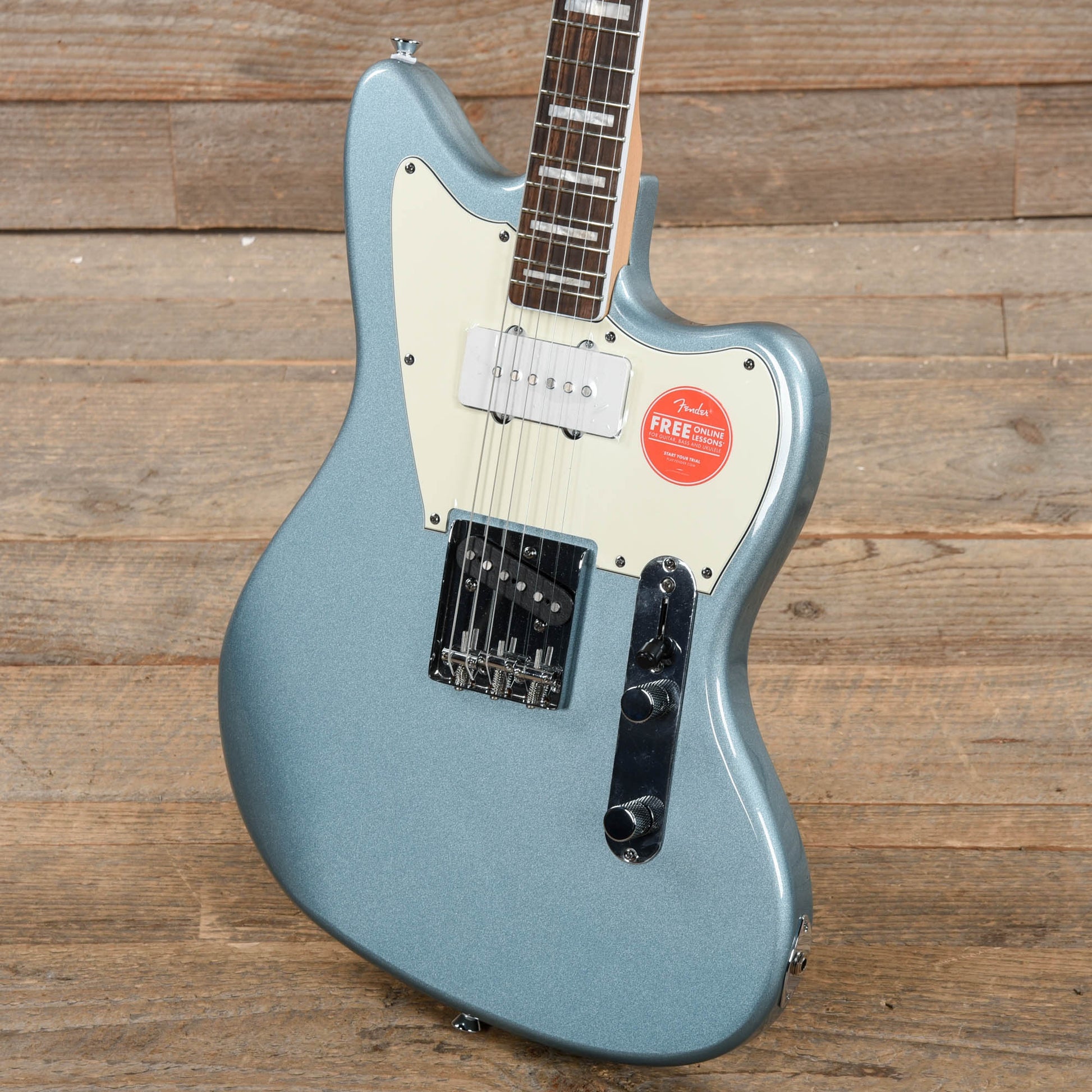 Squier Limited Edition Paranormal Offset Telecaster SJ Ice Blue Metallic Electric Guitars / Solid Body
