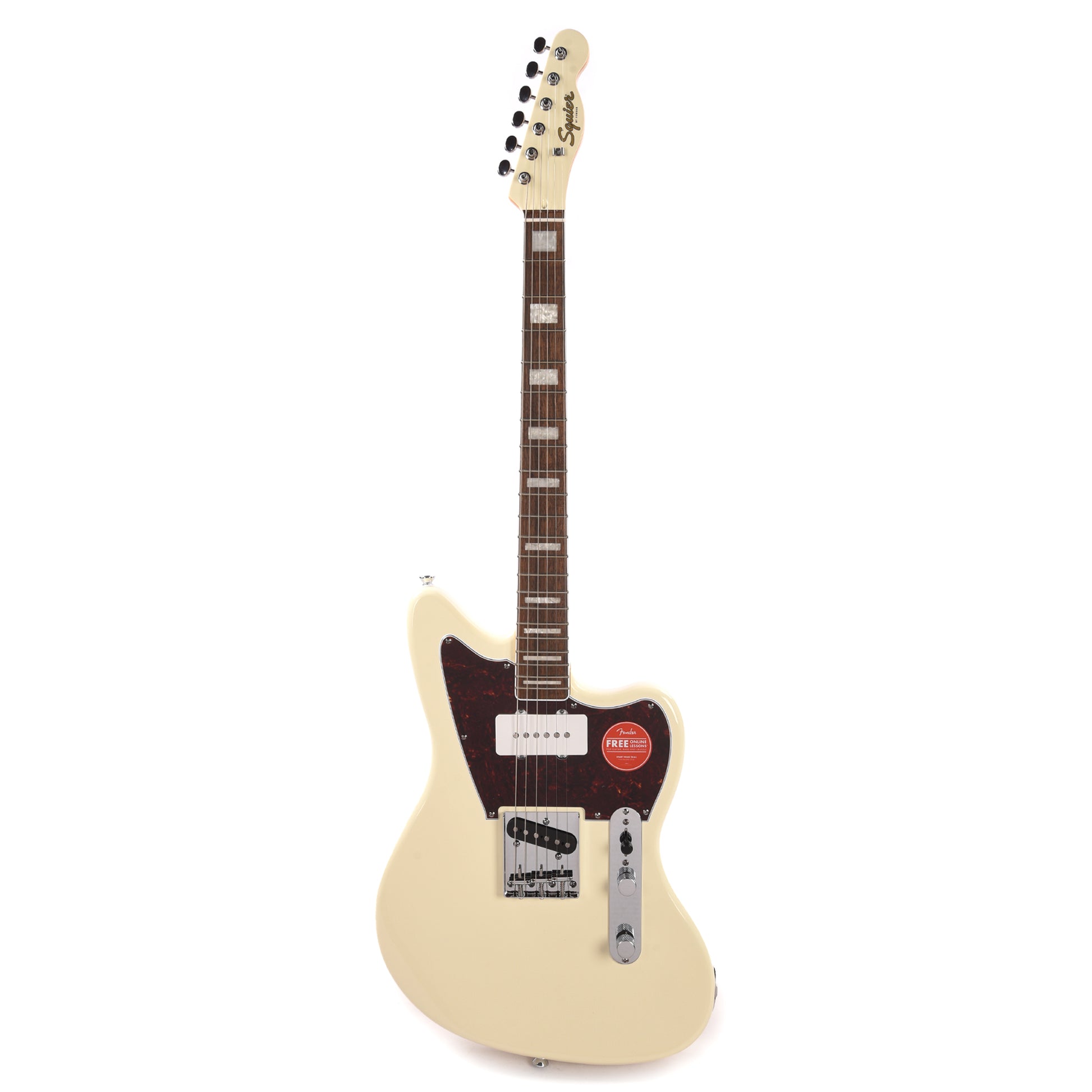 Squier Limited Edition Paranormal Offset Telecaster SJ Olympic White Electric Guitars / Solid Body