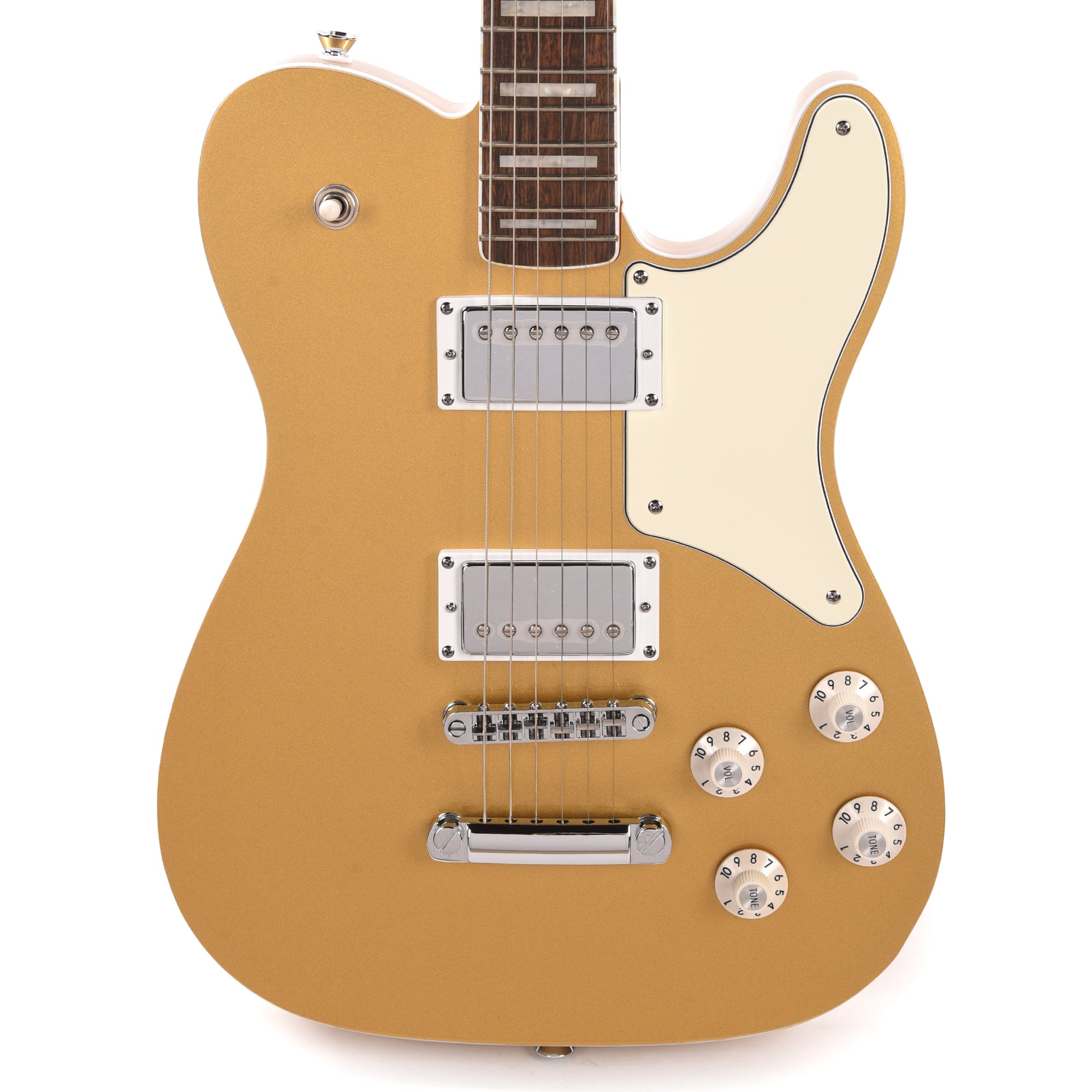 Squier Limited Edition Paranormal Troublemaker Telecaster Deluxe Aztec Gold Electric Guitars / Solid Body