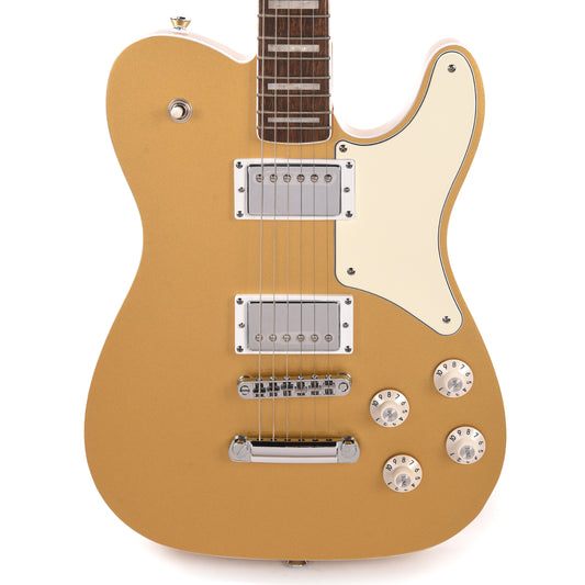 Squier Limited Edition Paranormal Troublemaker Telecaster Deluxe Aztec Gold Electric Guitars / Solid Body