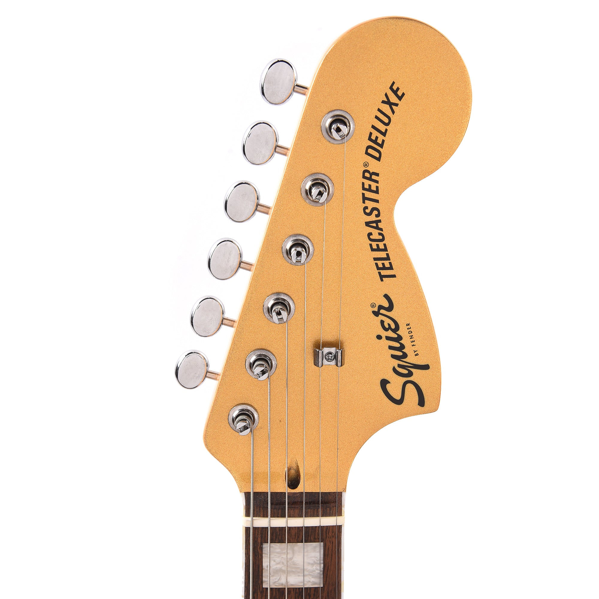 Squier Limited Edition Paranormal Troublemaker Telecaster Deluxe Aztec Gold Electric Guitars / Solid Body