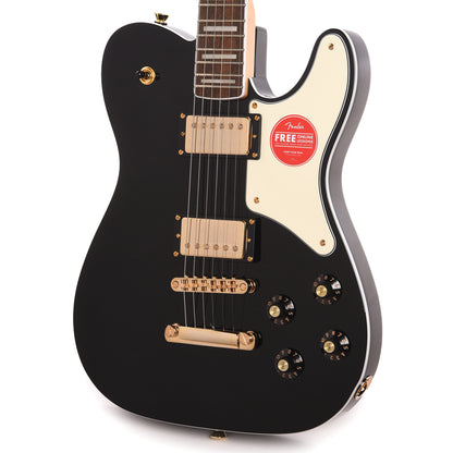 Squier Limited Edition Paranormal Troublemaker Telecaster Deluxe Black Electric Guitars / Solid Body
